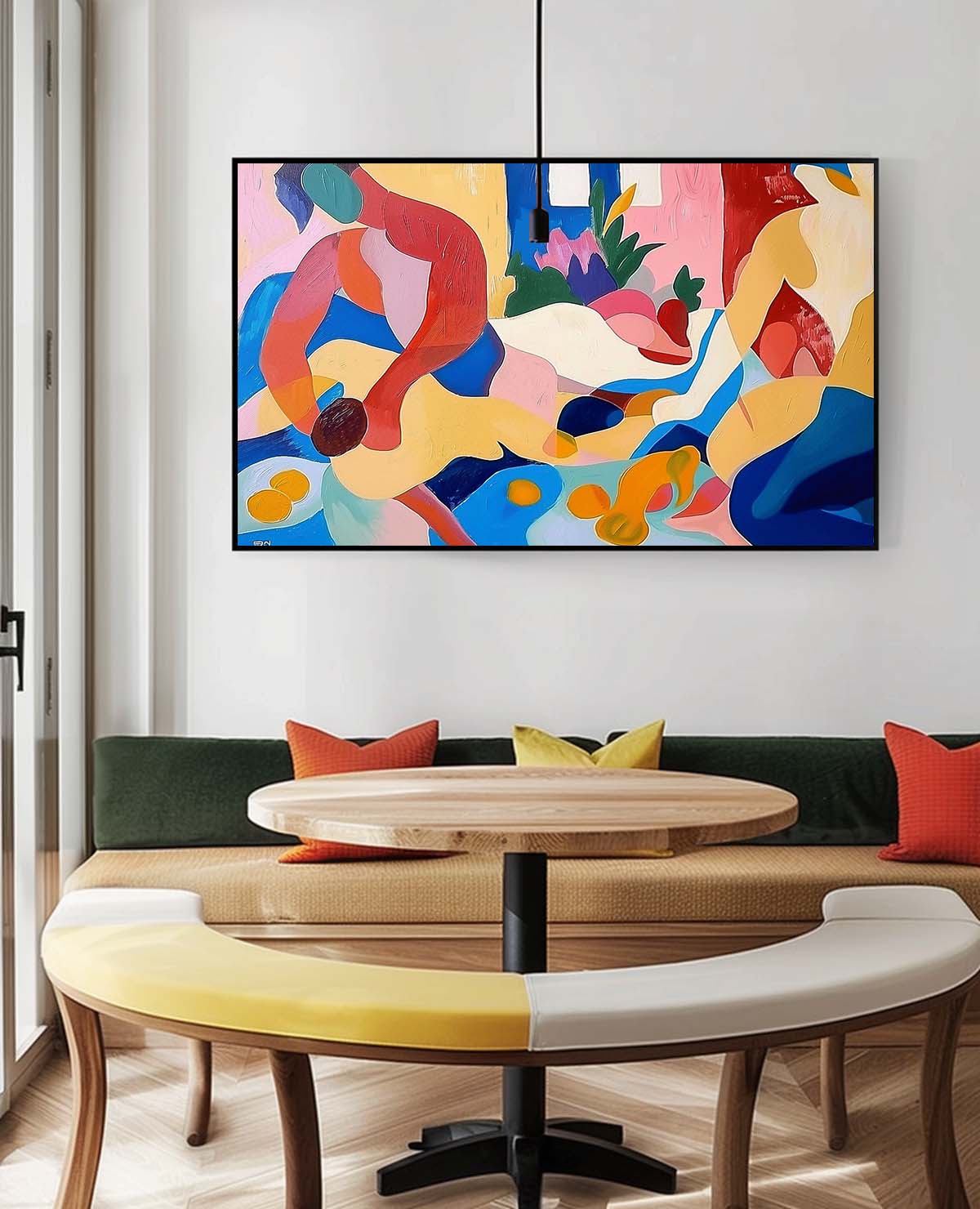 Wall Art Modern Abstract Vibrant Artistic