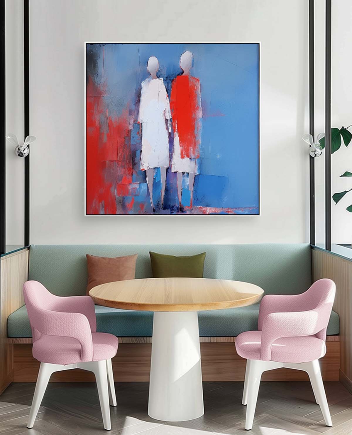 Wall Art Abstract Figurative Modern Abstract
