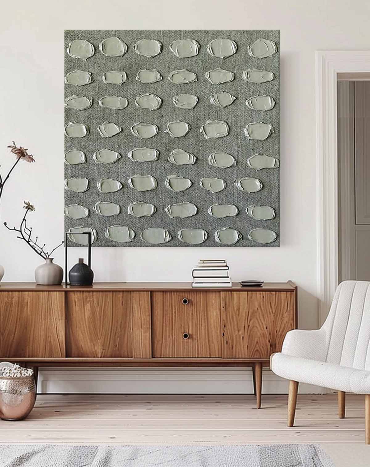 Wall Art Minimalist Wabi-Sabi Contemporary Serene