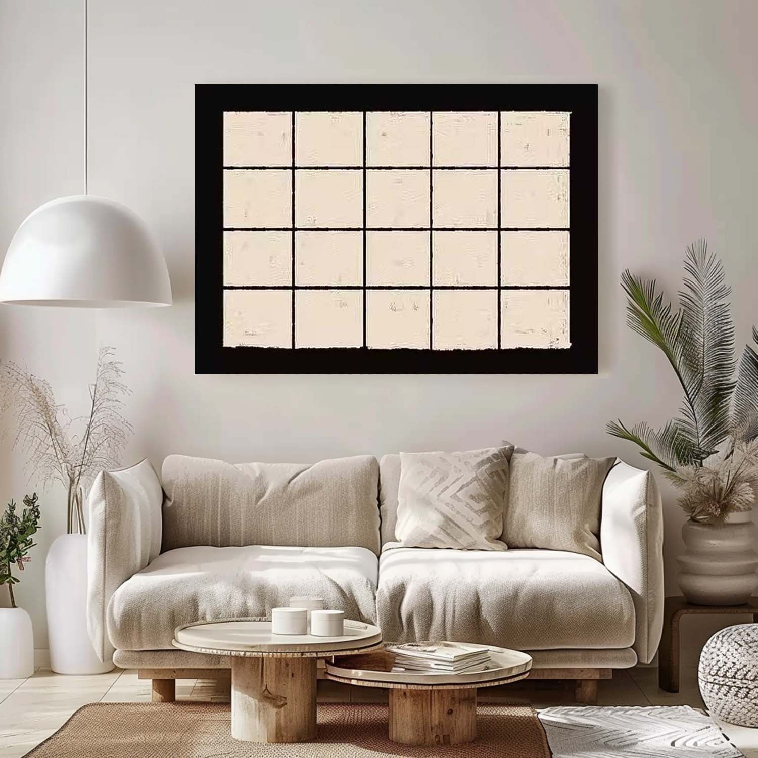 Wall Art Minimalist Contemporary Serene Neutral