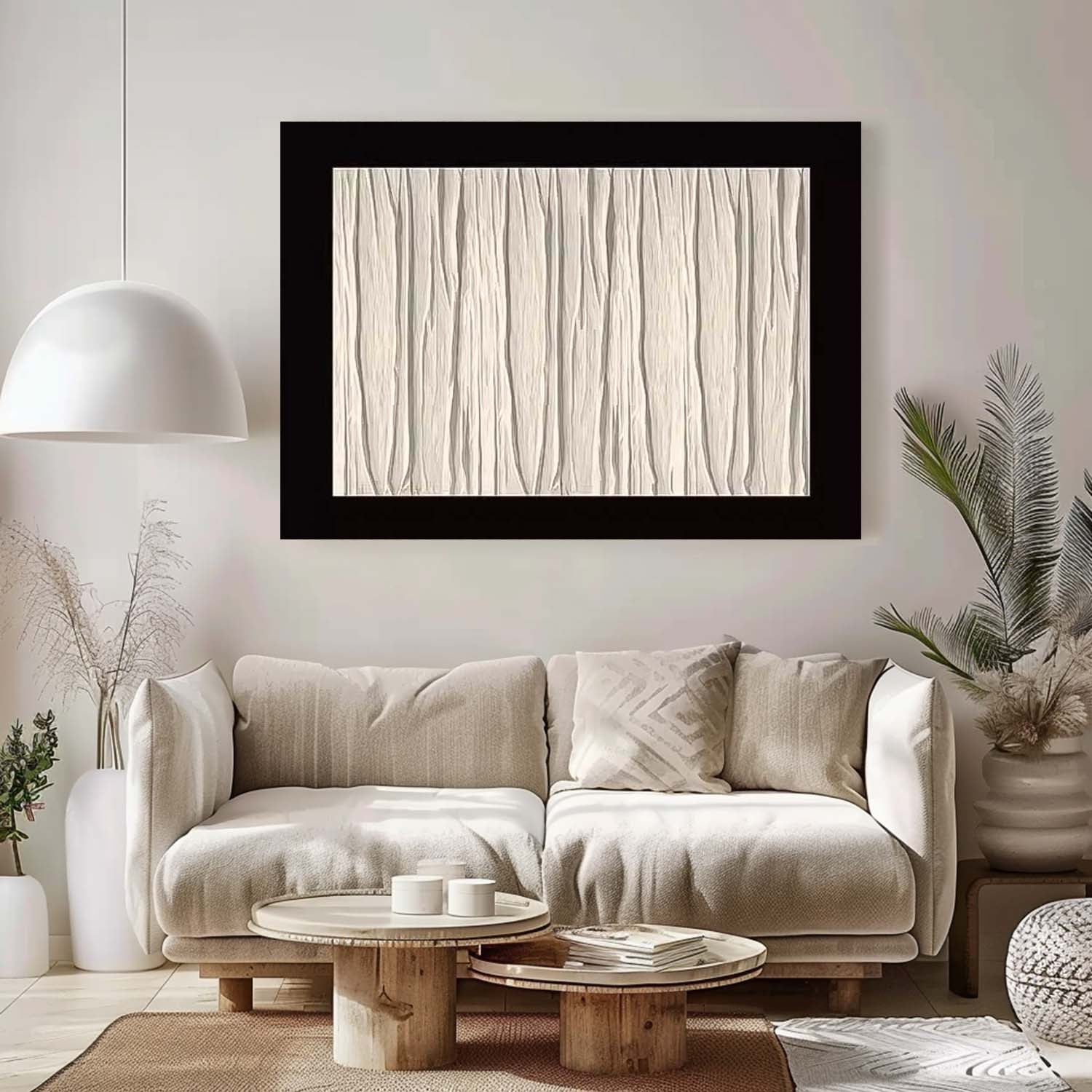 Wall Art Vertical Minimalist Abstract Nature Zen
