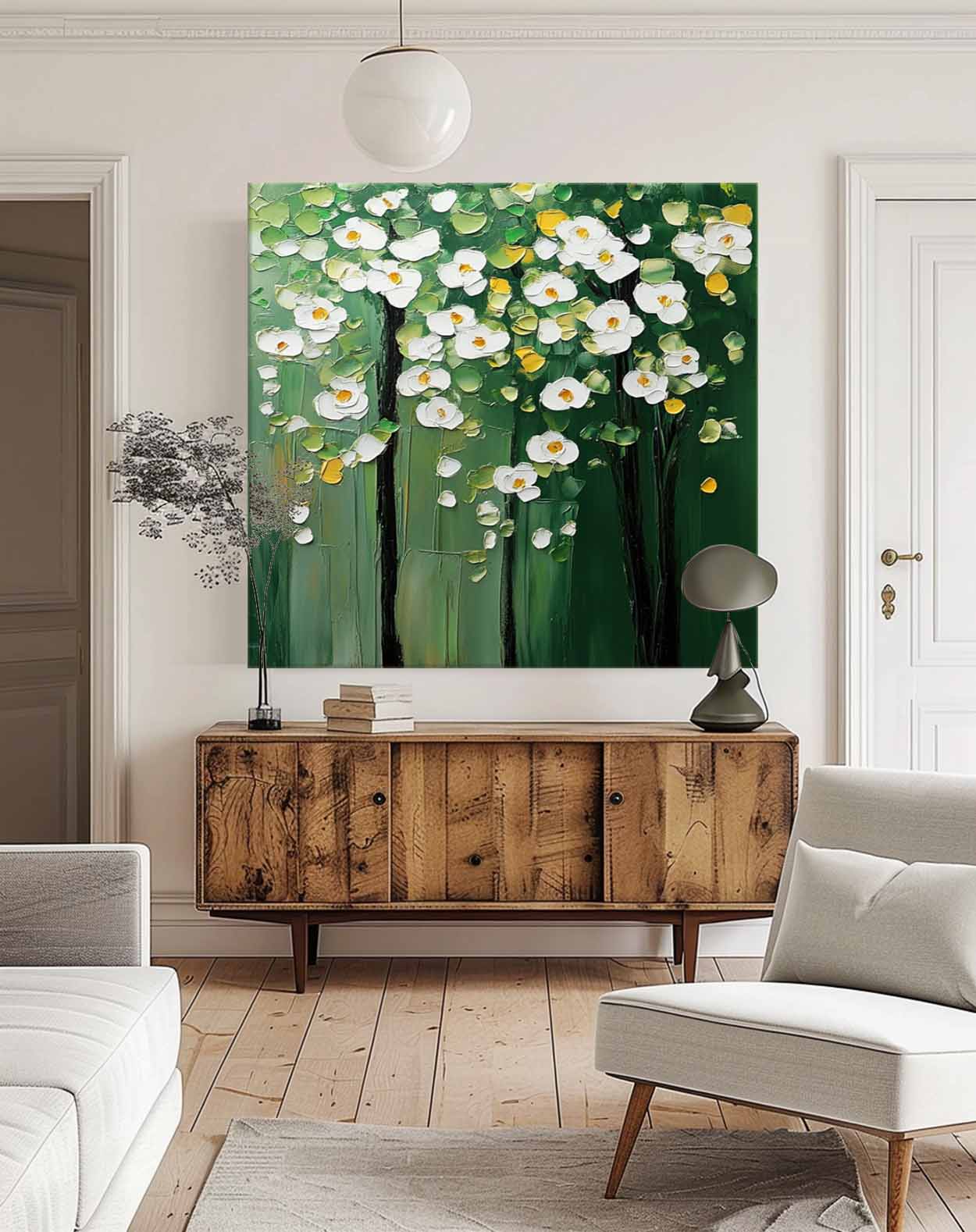Flower Canvas Art FL214 - Neutralighting