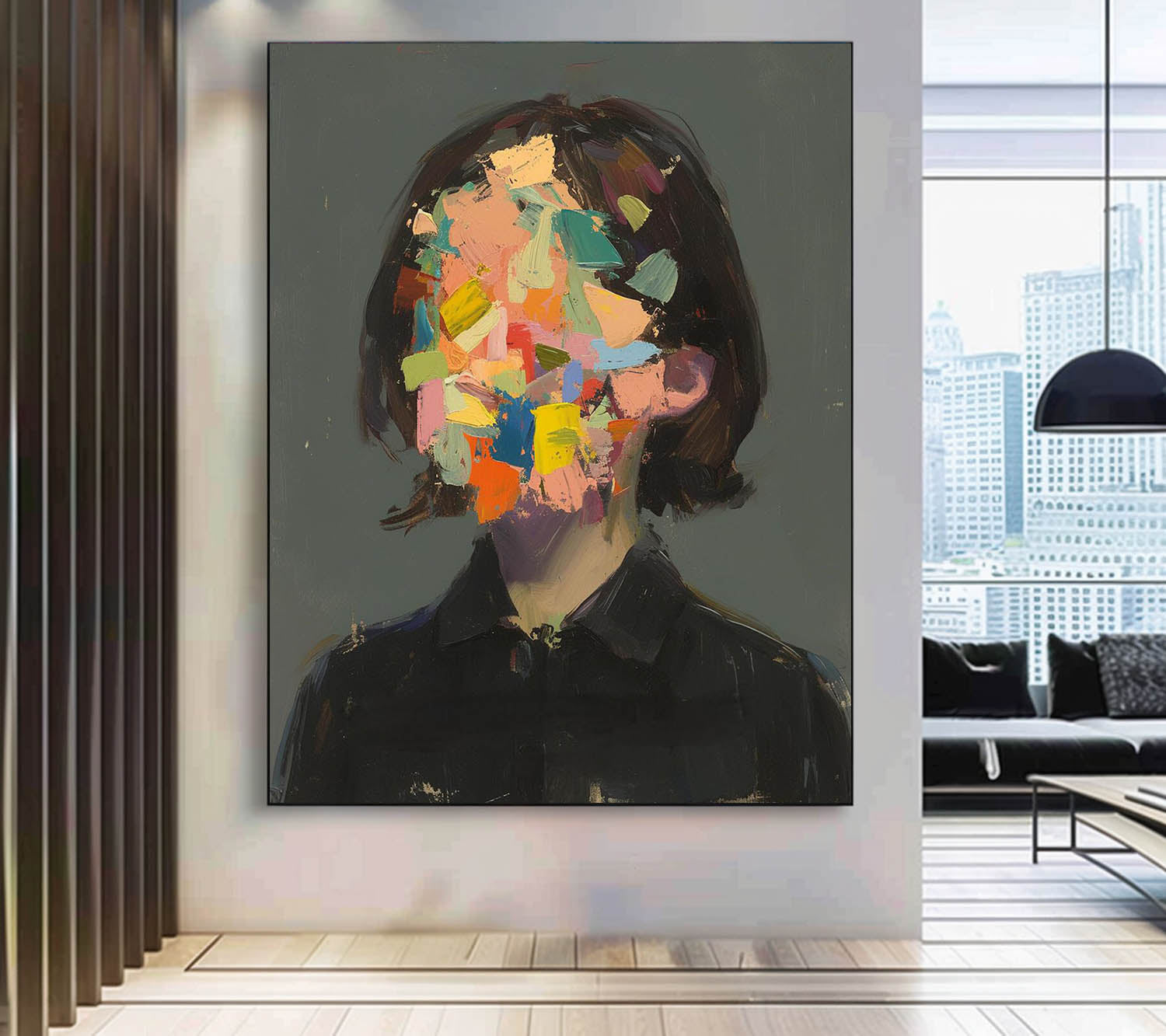 Wall Art People Expressive Modern Abstract