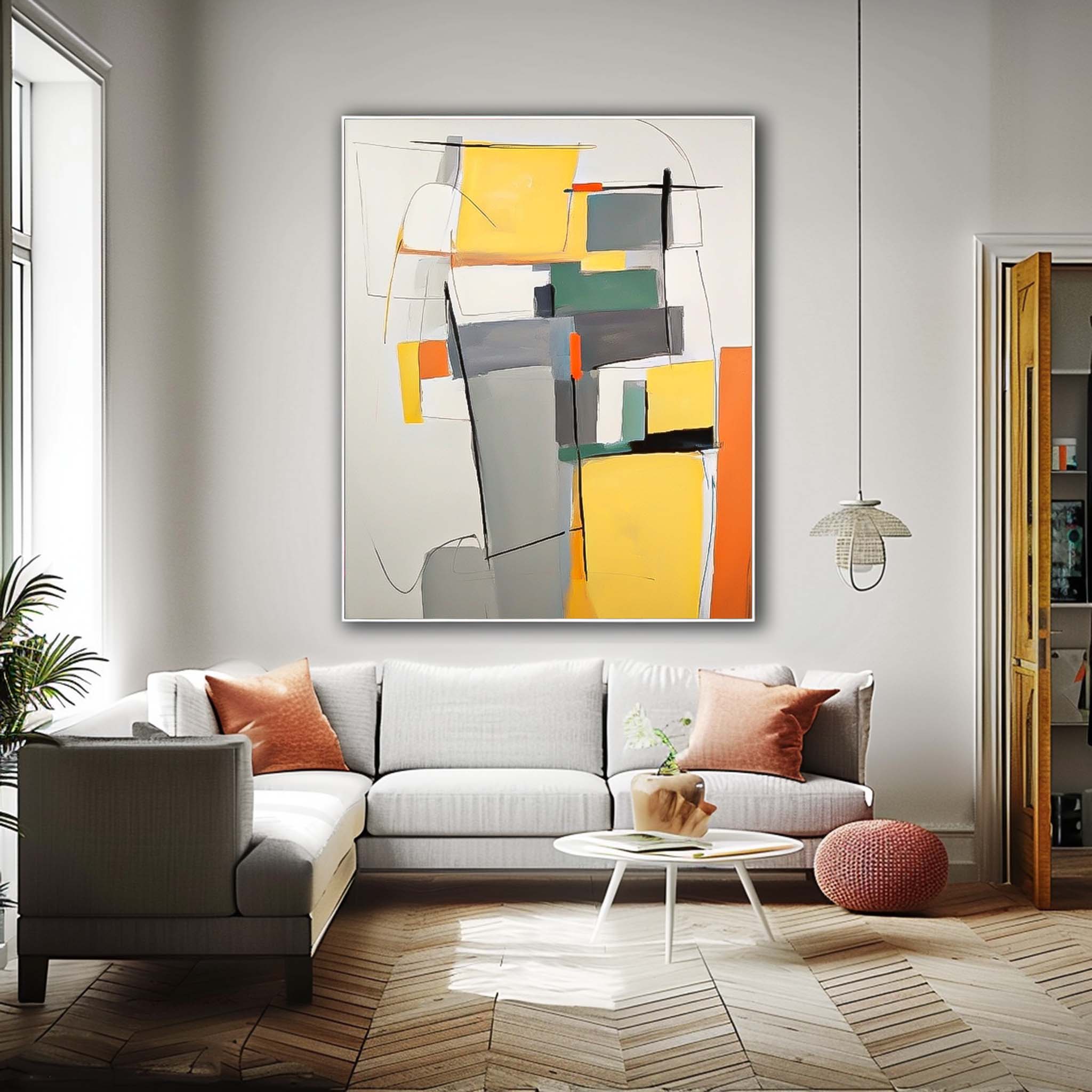 Wall Art Impasto Abstract Expressionist Pop