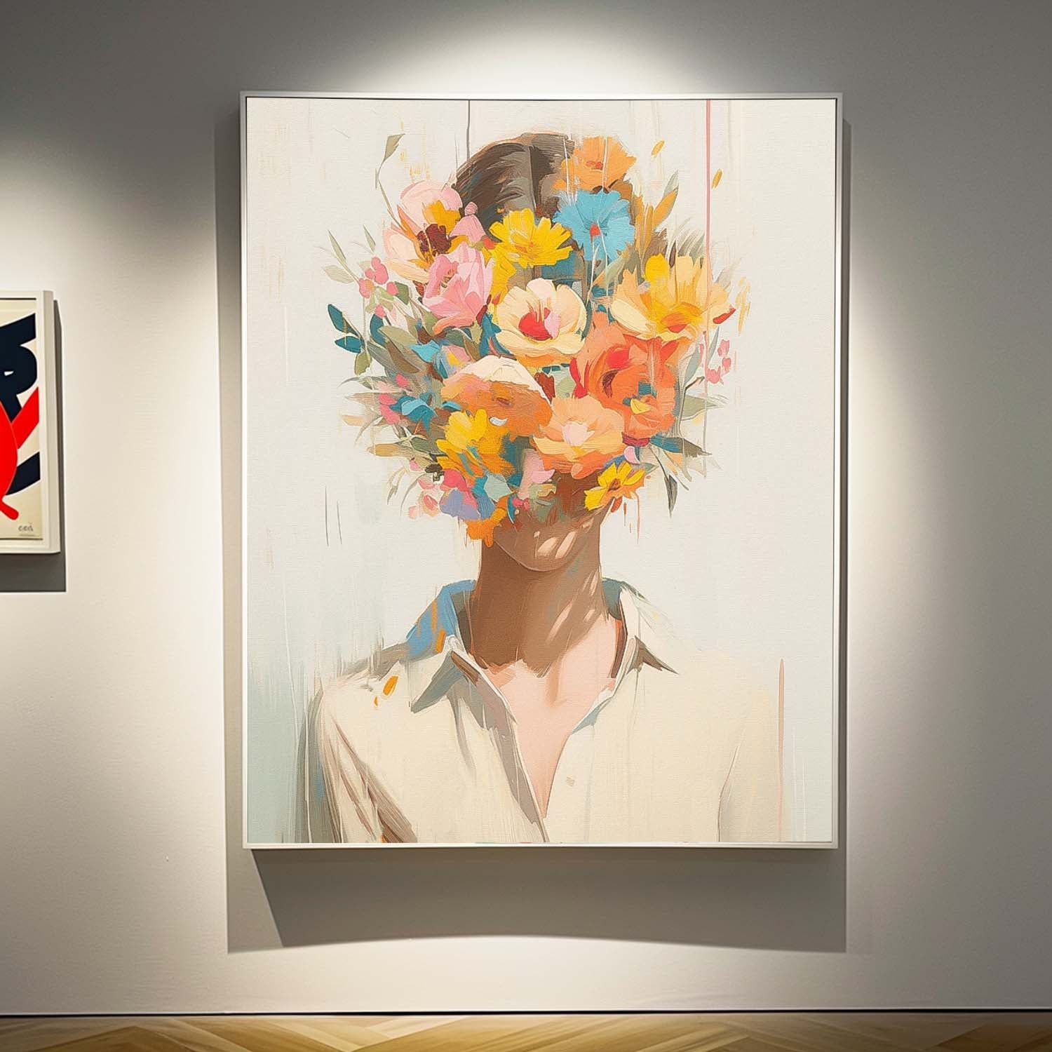 Wall Art People Emotional Scene Elegant