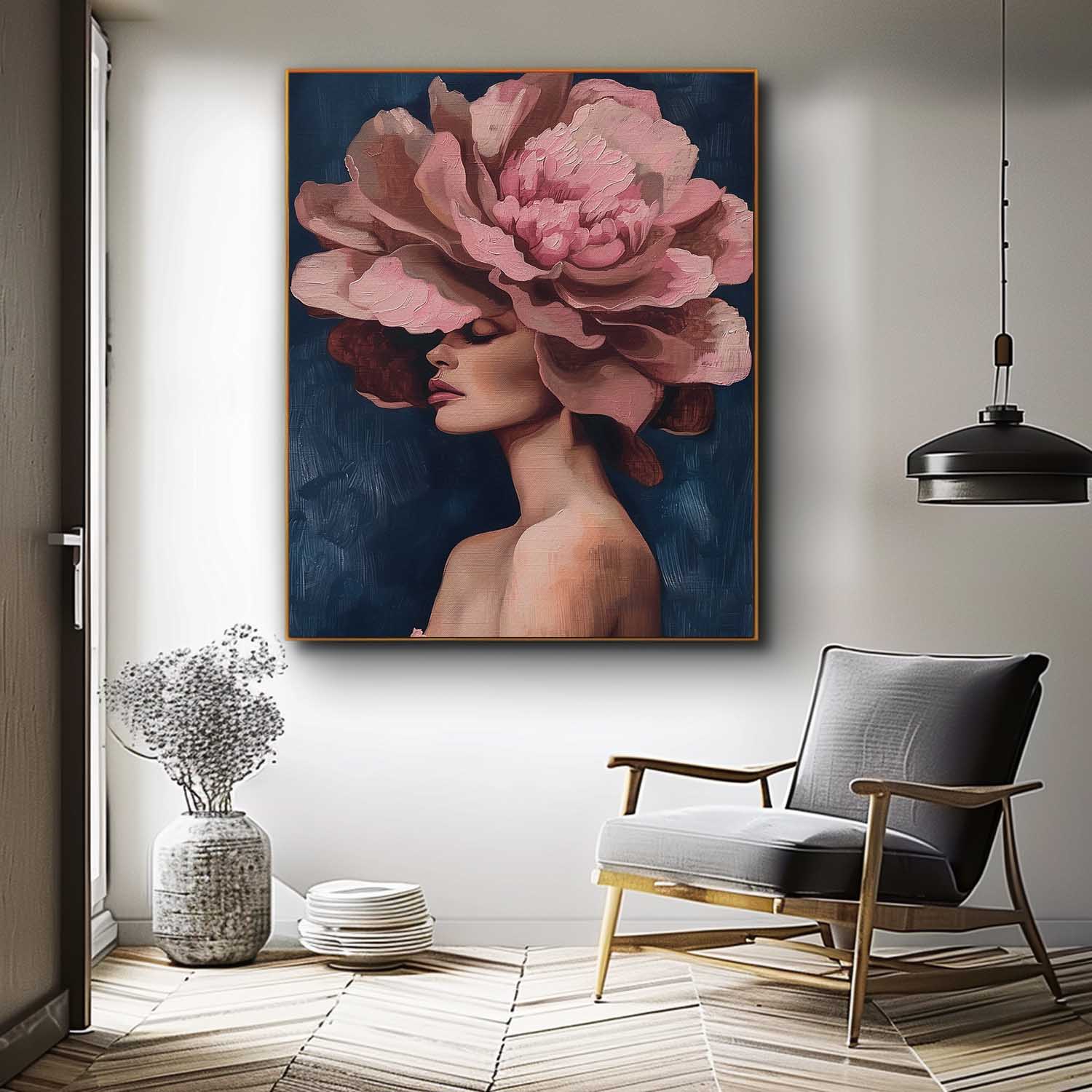 Wall Art Vibrant People Energetic Design