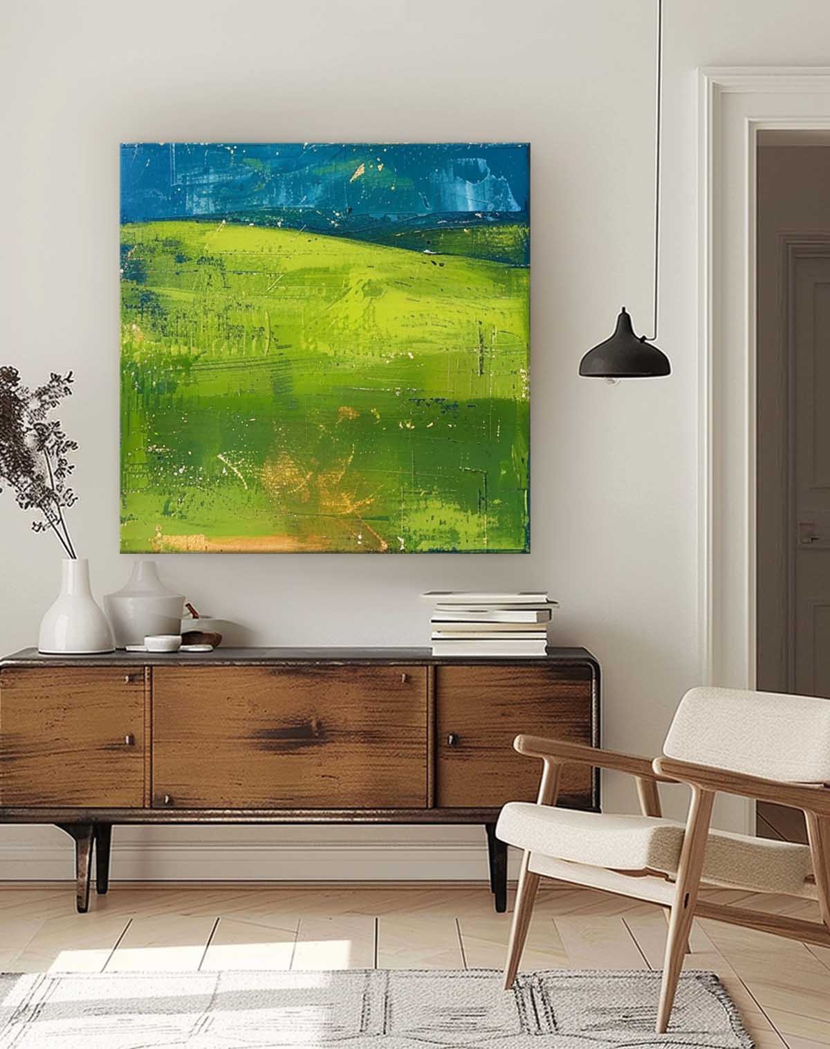 Wall Art Abstract Scandinavian Fresh Natural