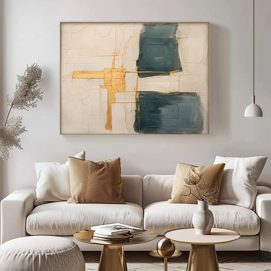 Wall Art Soft Gradient Minimalist Painterly Soft