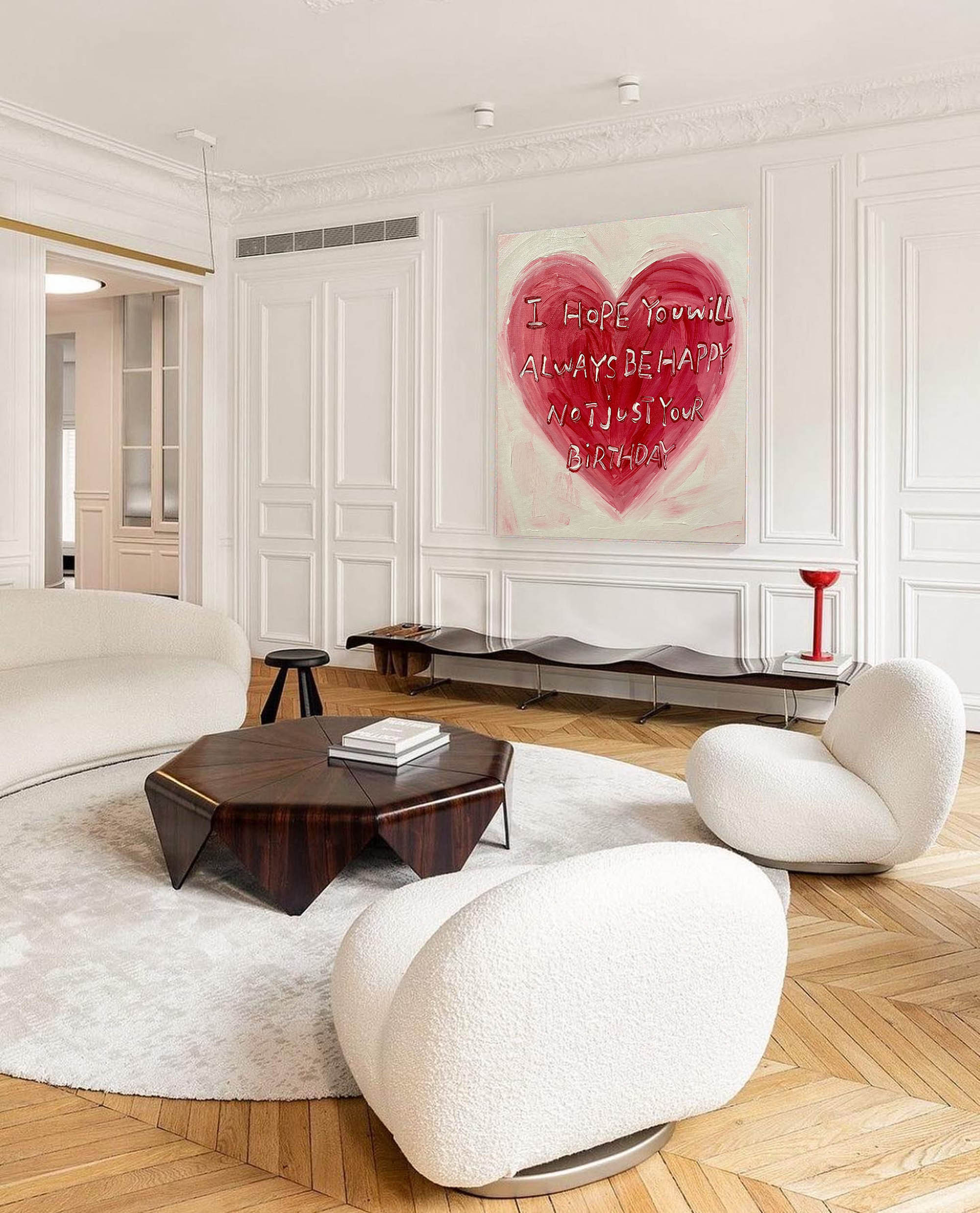 Wall Art Graffiti Love Playful Energetic