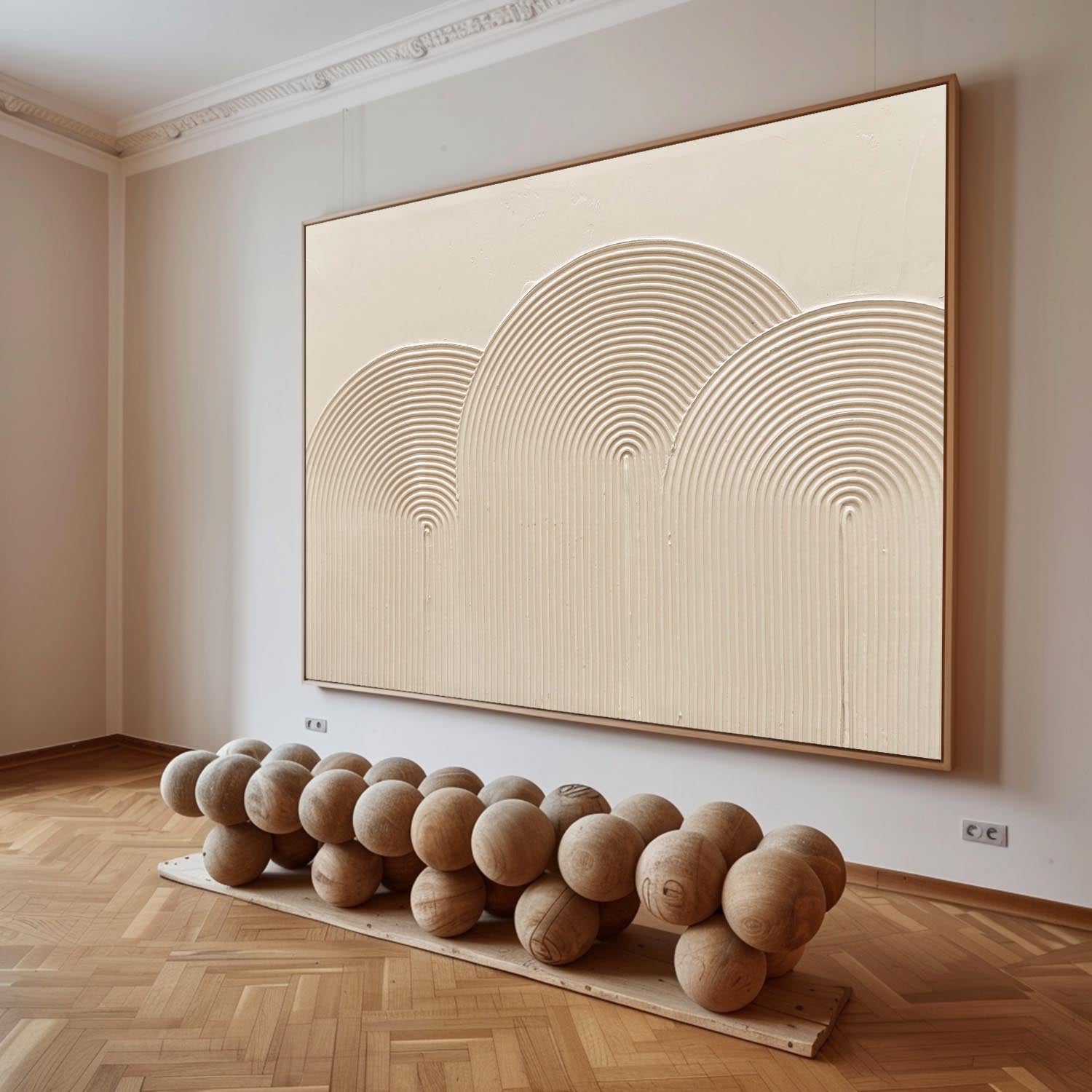 Organic Arch Contour Abstract Art