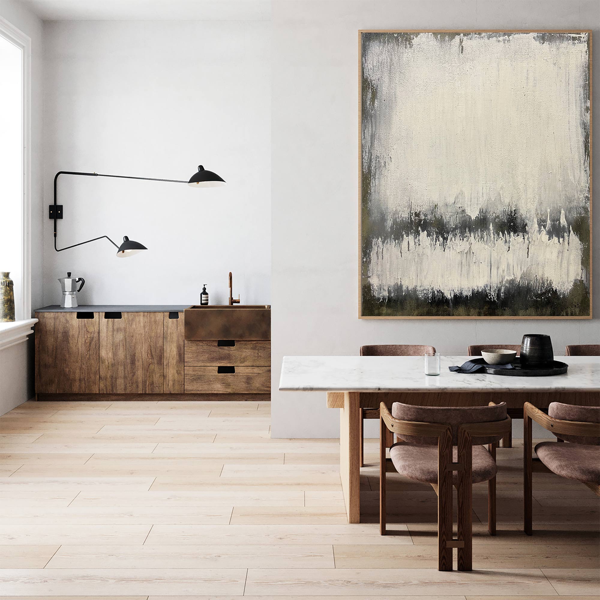 Abstract Minimalist Painting