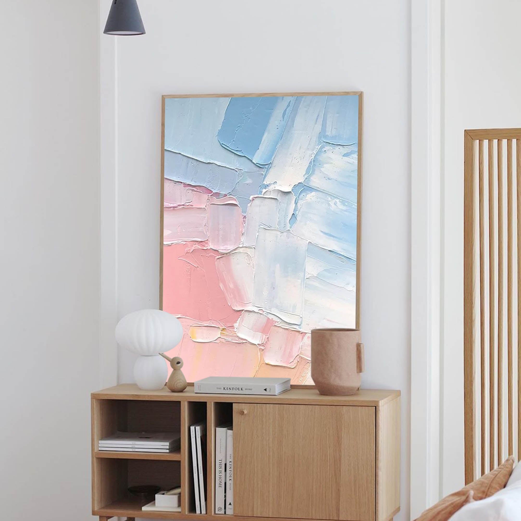 Abstract Canvas Art AB042 - Neutralighting
