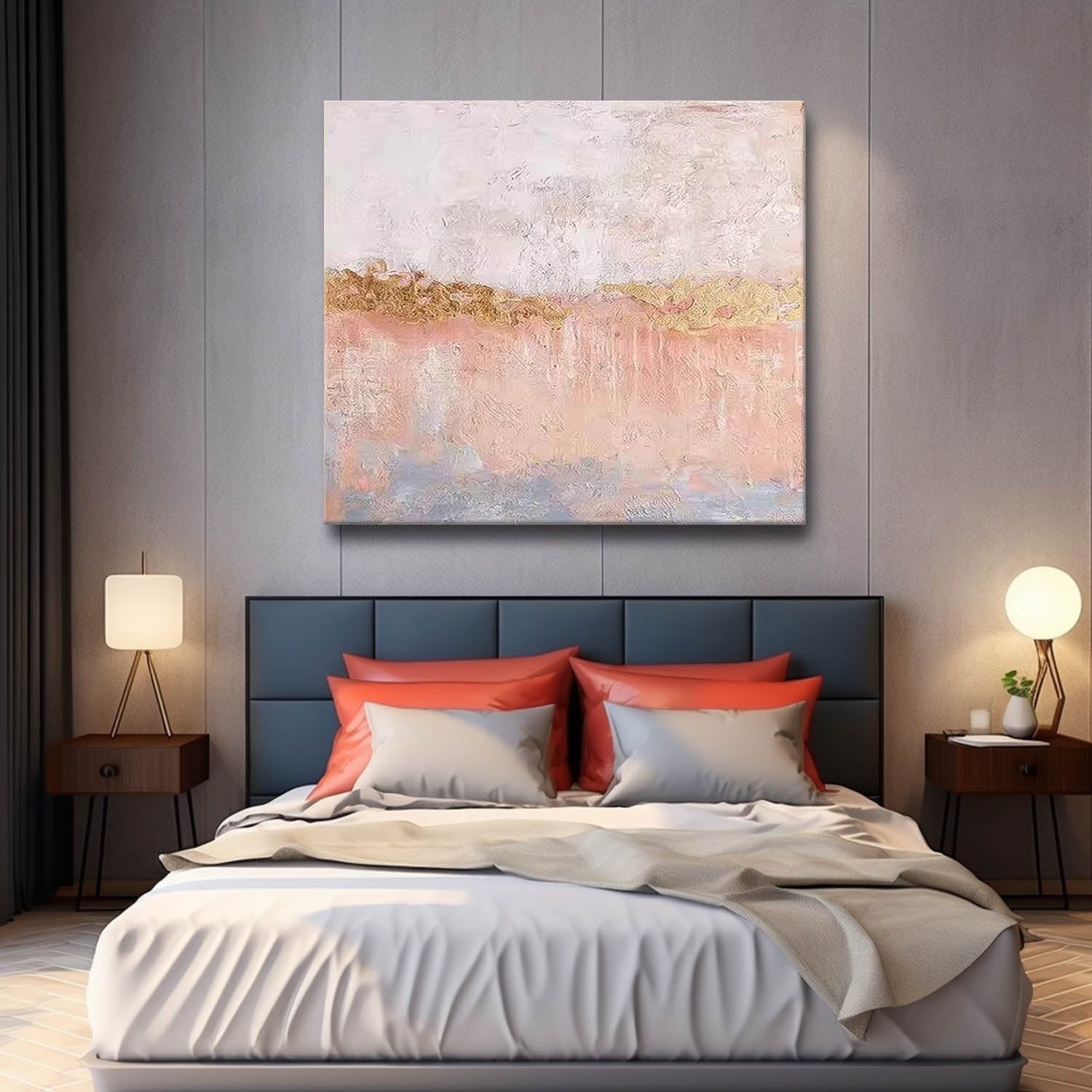 Wall Art Abstract Modern Painterly