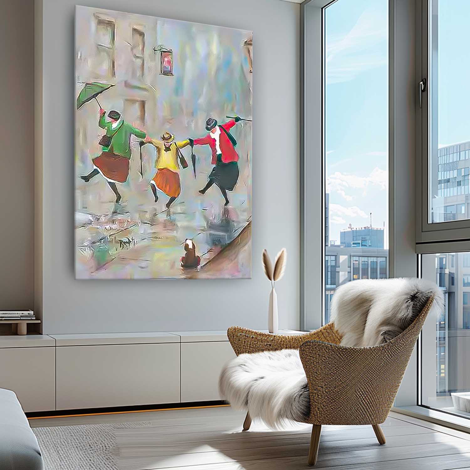 Wall Art People Impressionist Modern Painterly