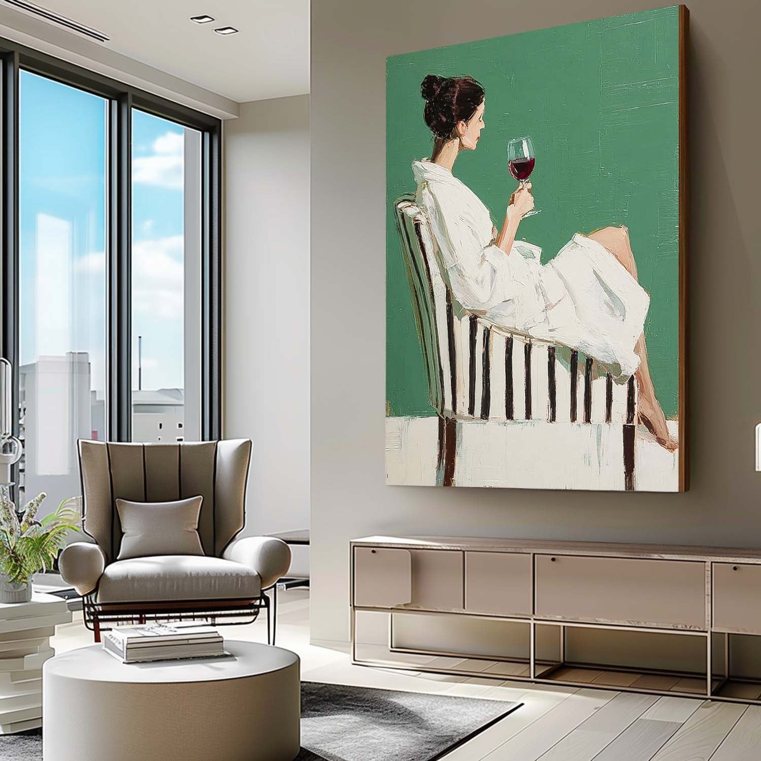 Wall Art Contemporary Figurative Fashion Retro
