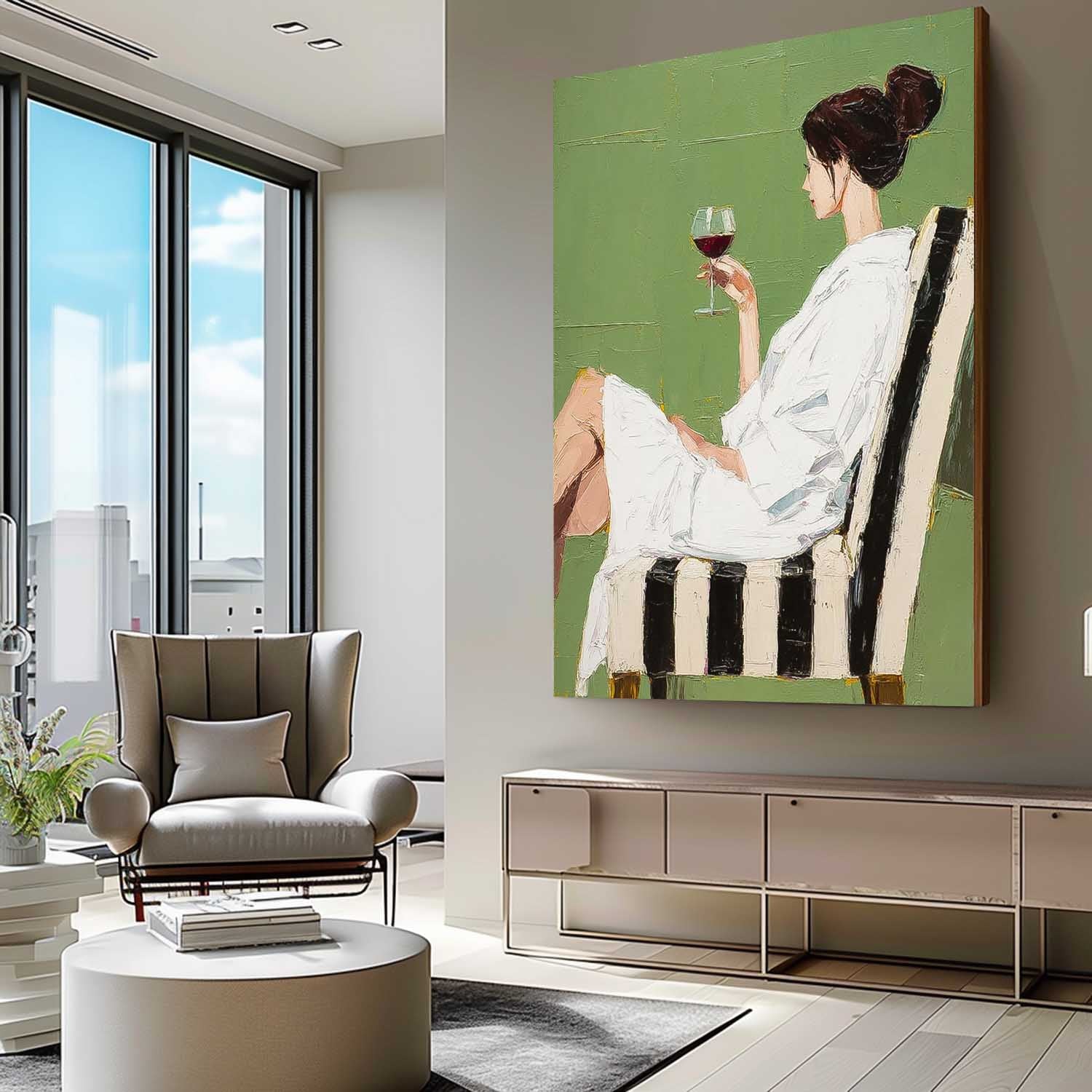 Wall Art People Fashion Maximalist Interior