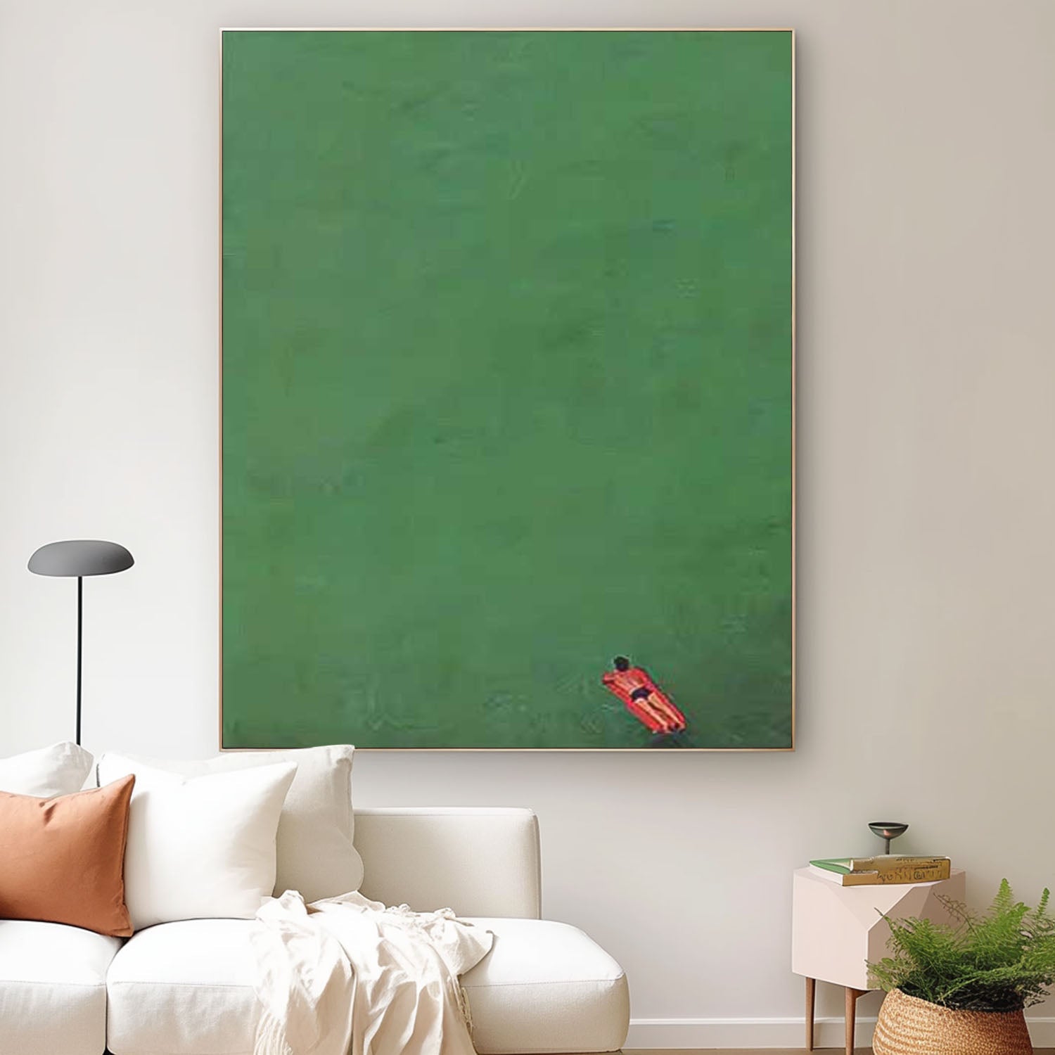Wall Art Minimalist Painterly Solitary Design Pop