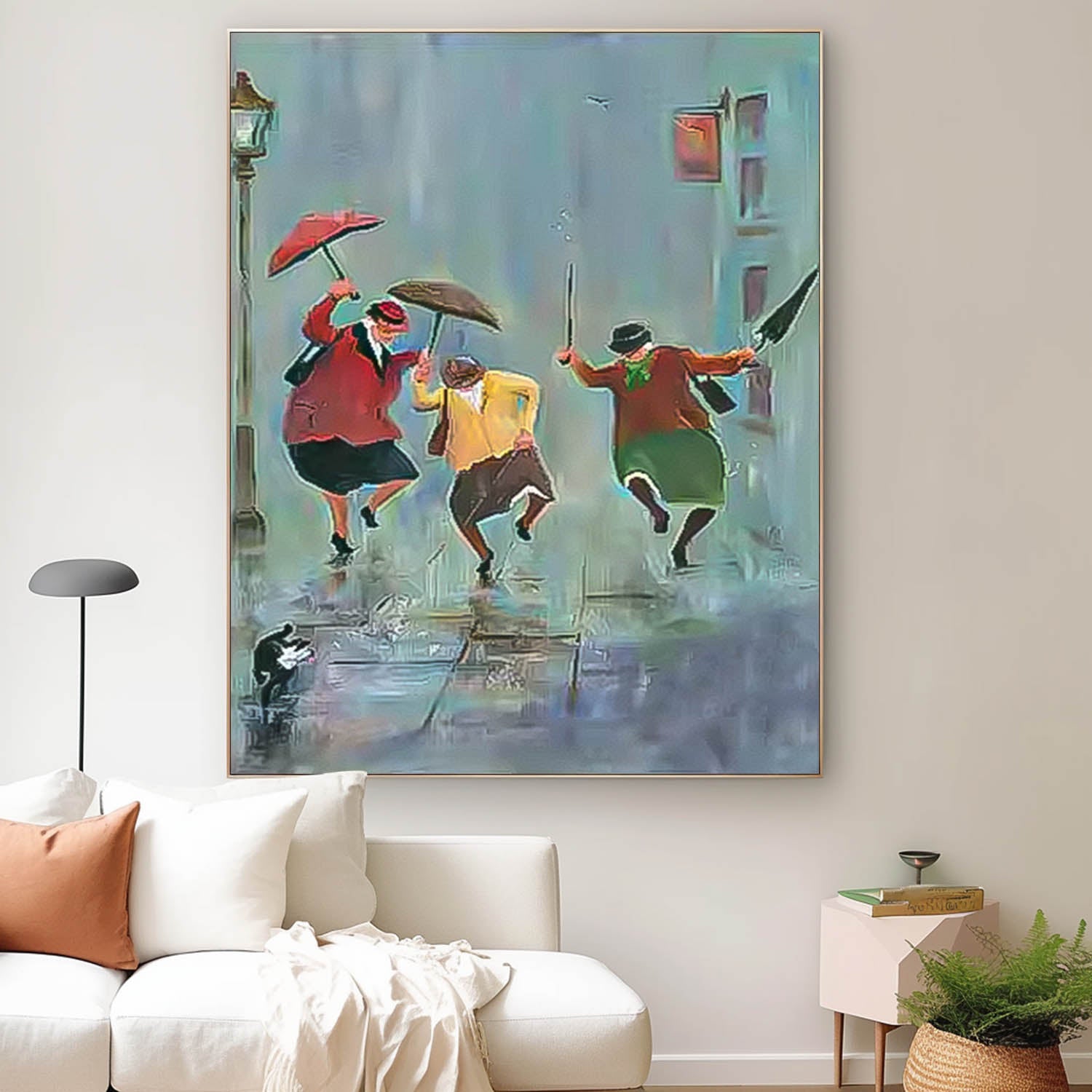 Wall Art People Painterly Energetic Dynamic