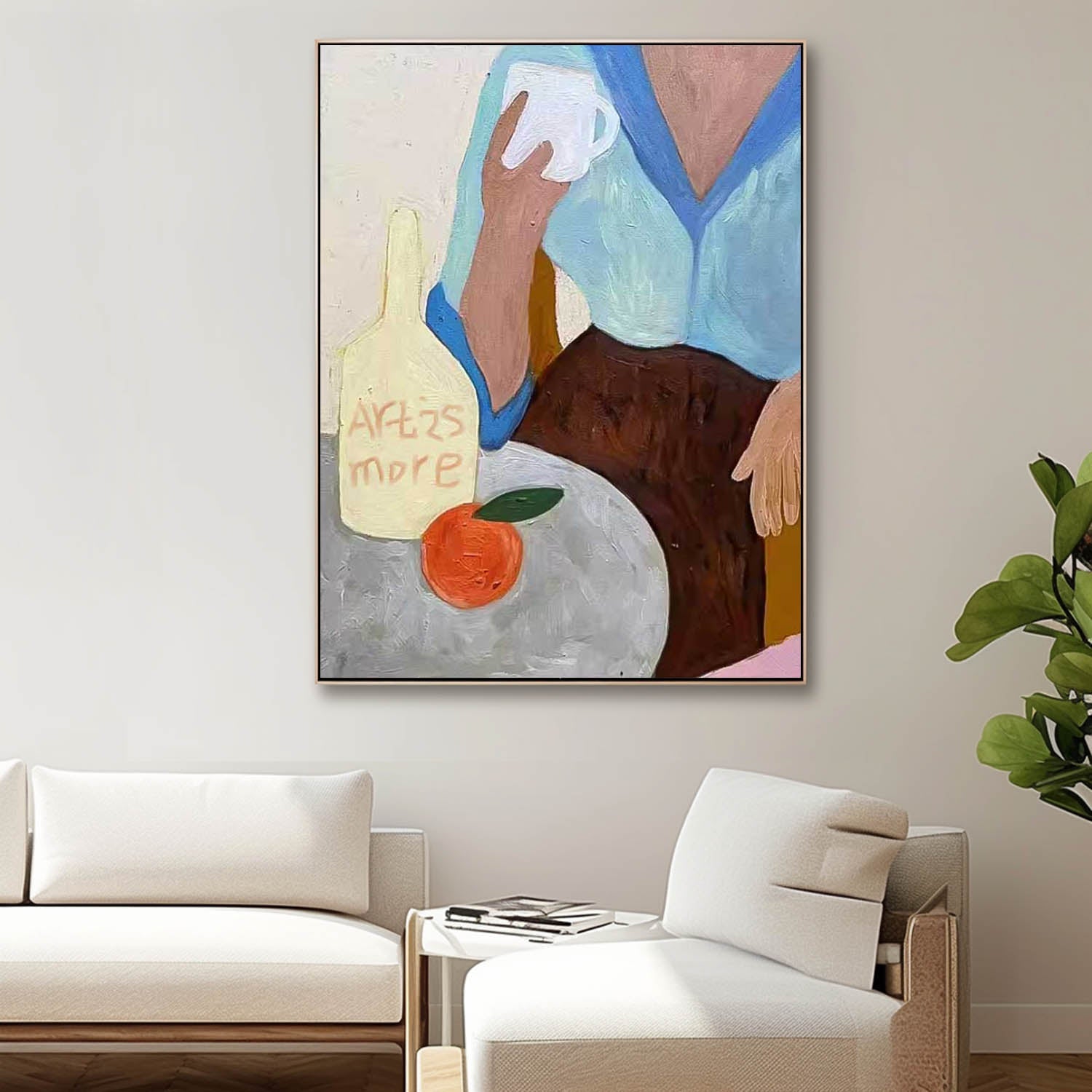 Wall Art People Still Life Figure Cozy Atmosphere