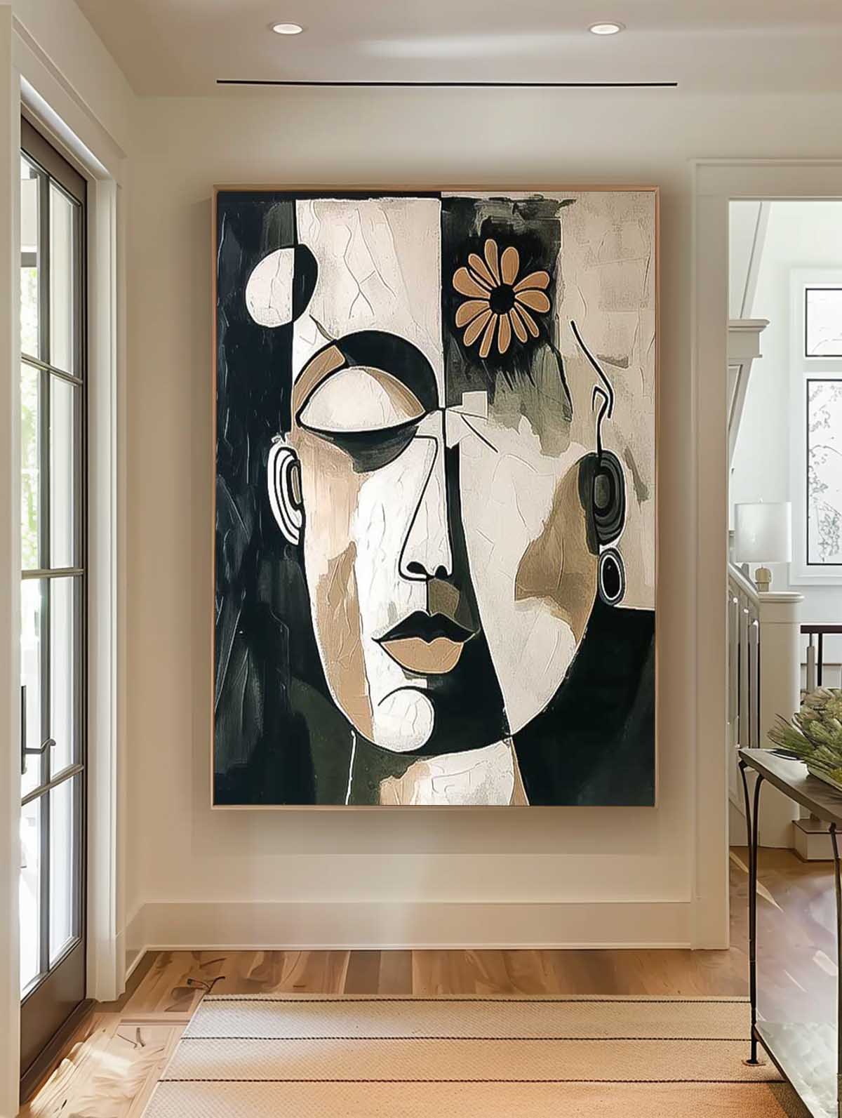 Wall Art Cubist People Modern Abstract