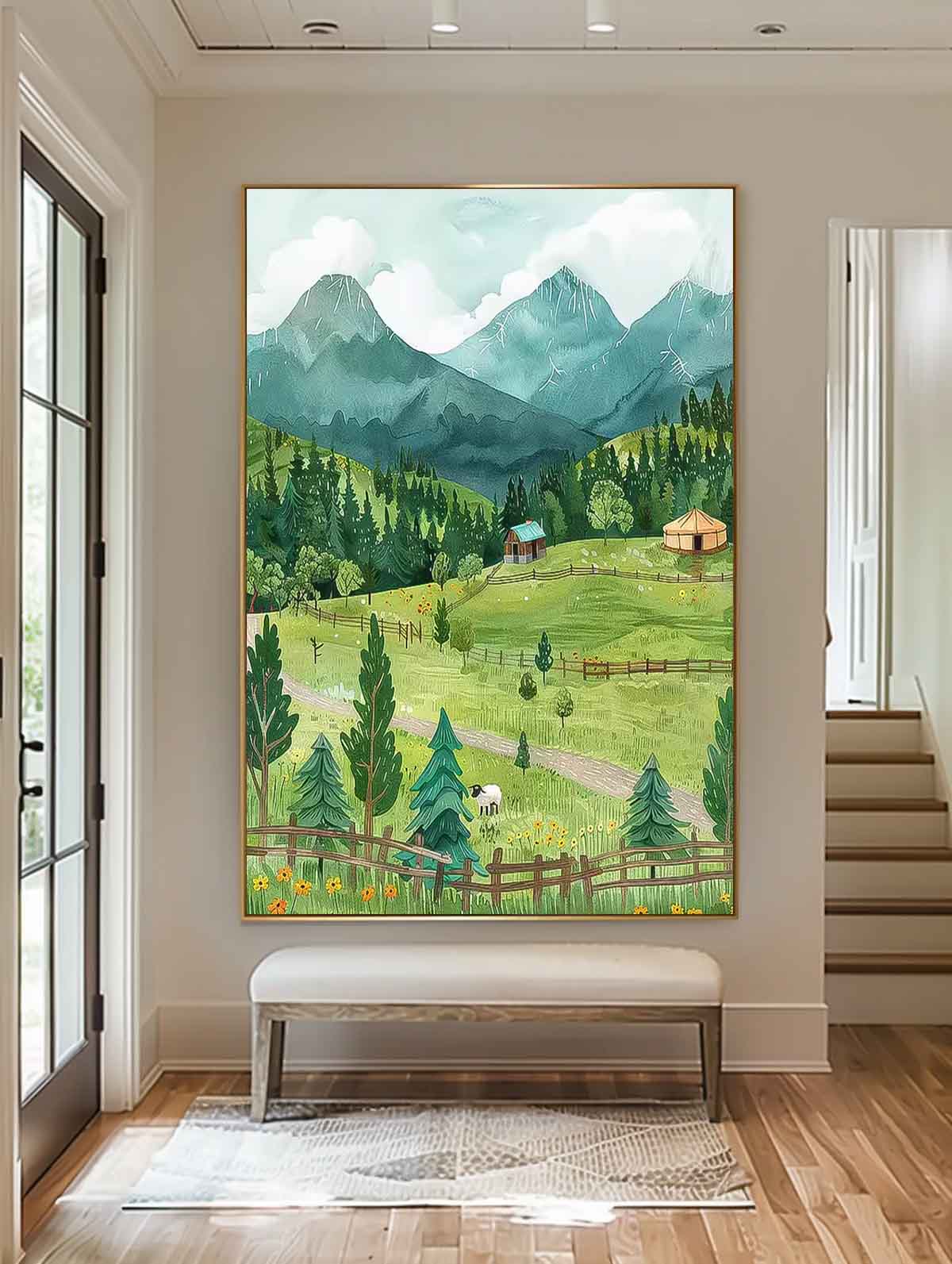 Landscape Canvas Art LA030 - Neutralighting