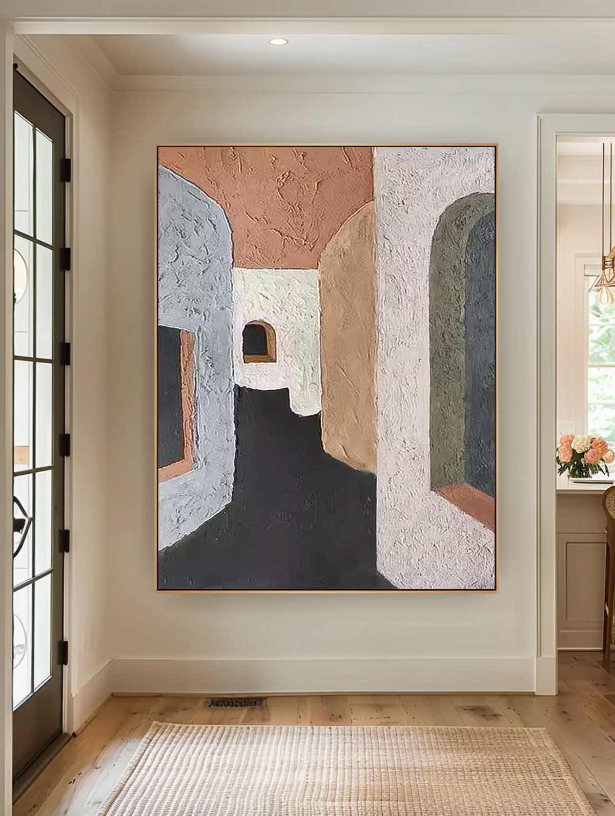 Wall Art Abstract Contemporary Energetic Design