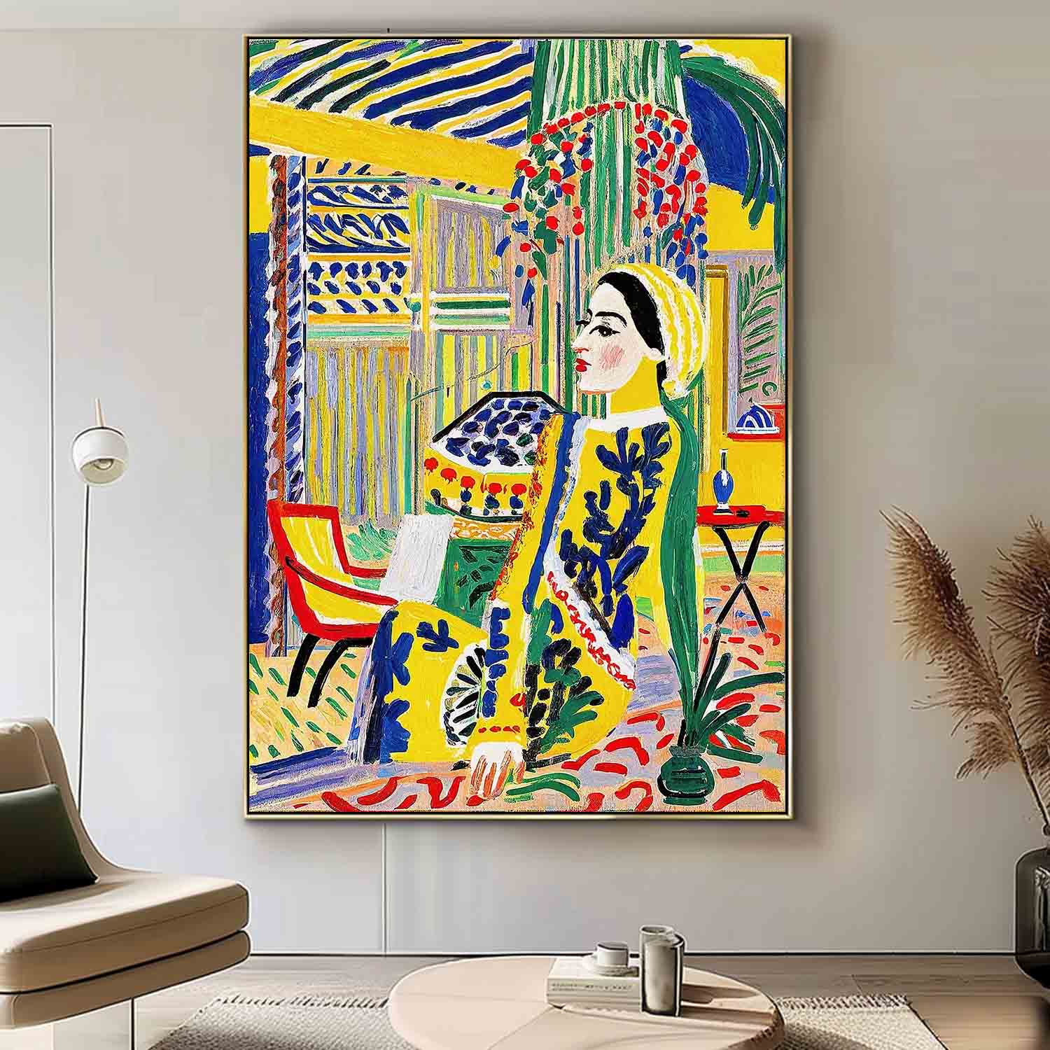 Wall Art People Fauvist Lively Exuberant