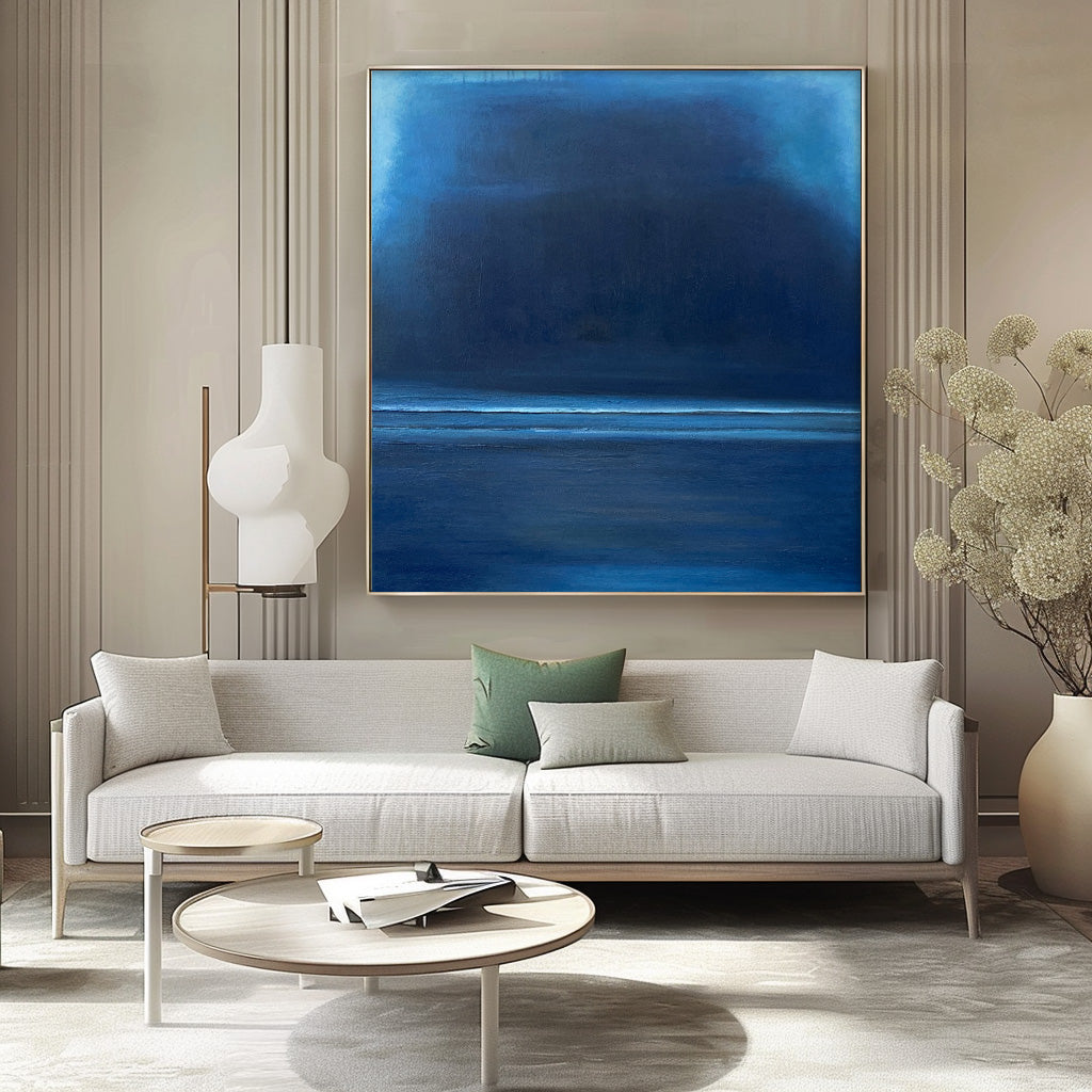 Wall Art Gradient Minimalist Abstract Seascape