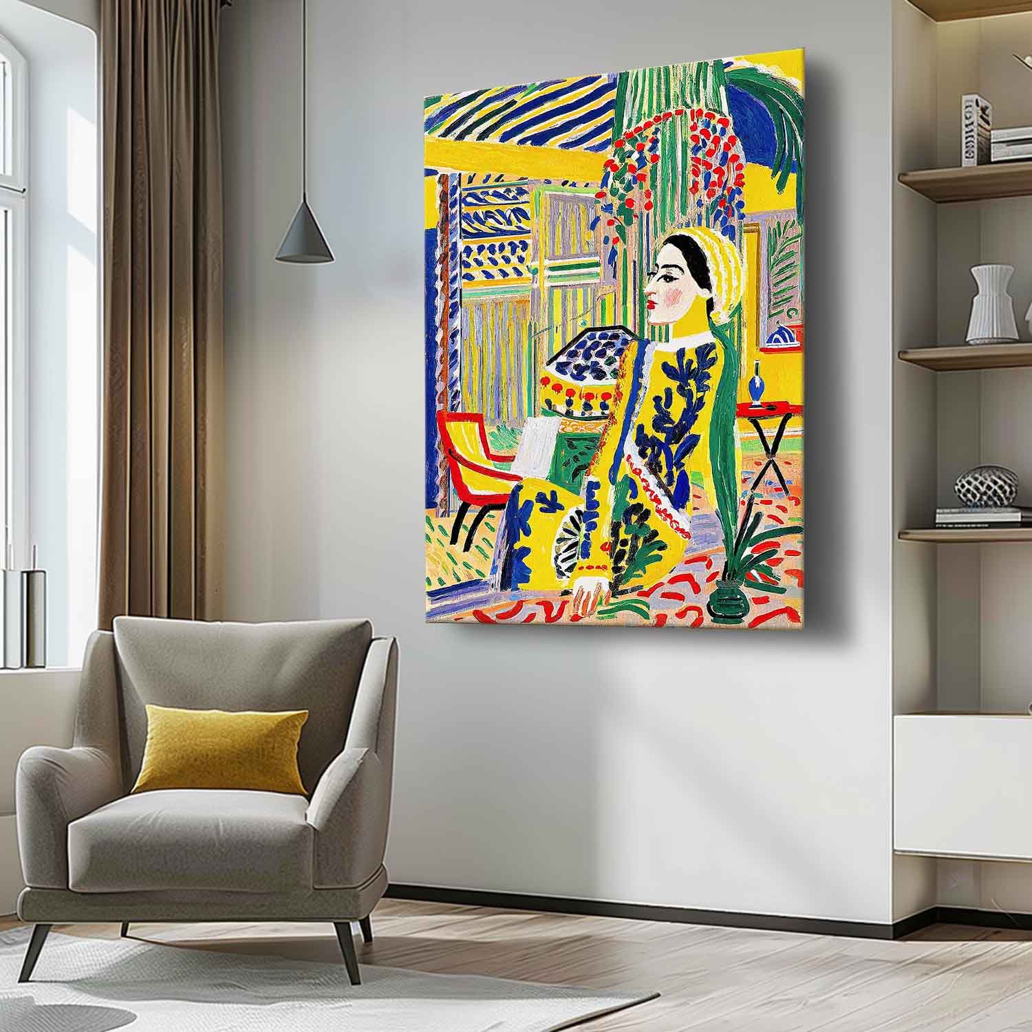 Wall Art People Fauvist Lively Exuberant