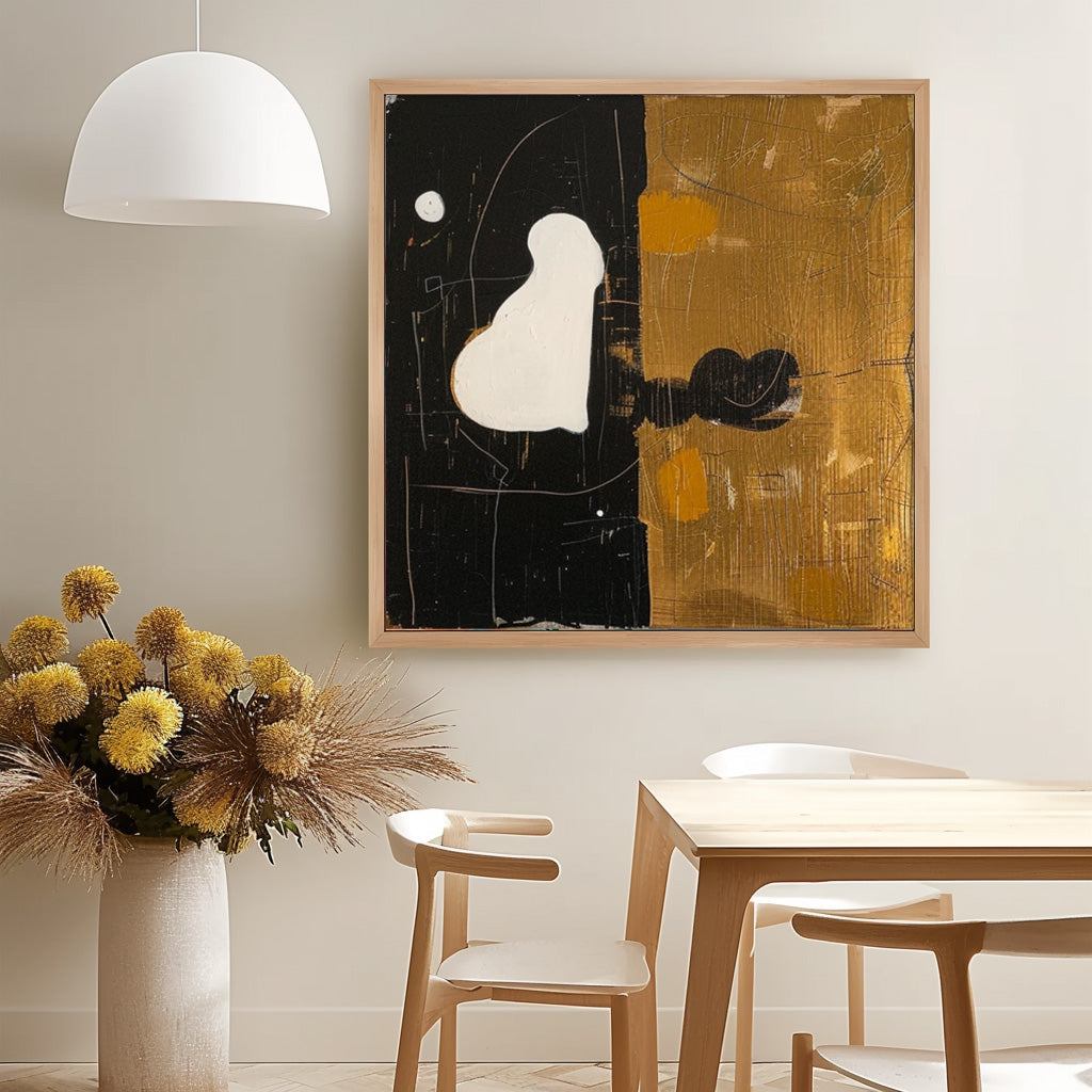 Wall Art Geometric Minimalist Neutral Abstract