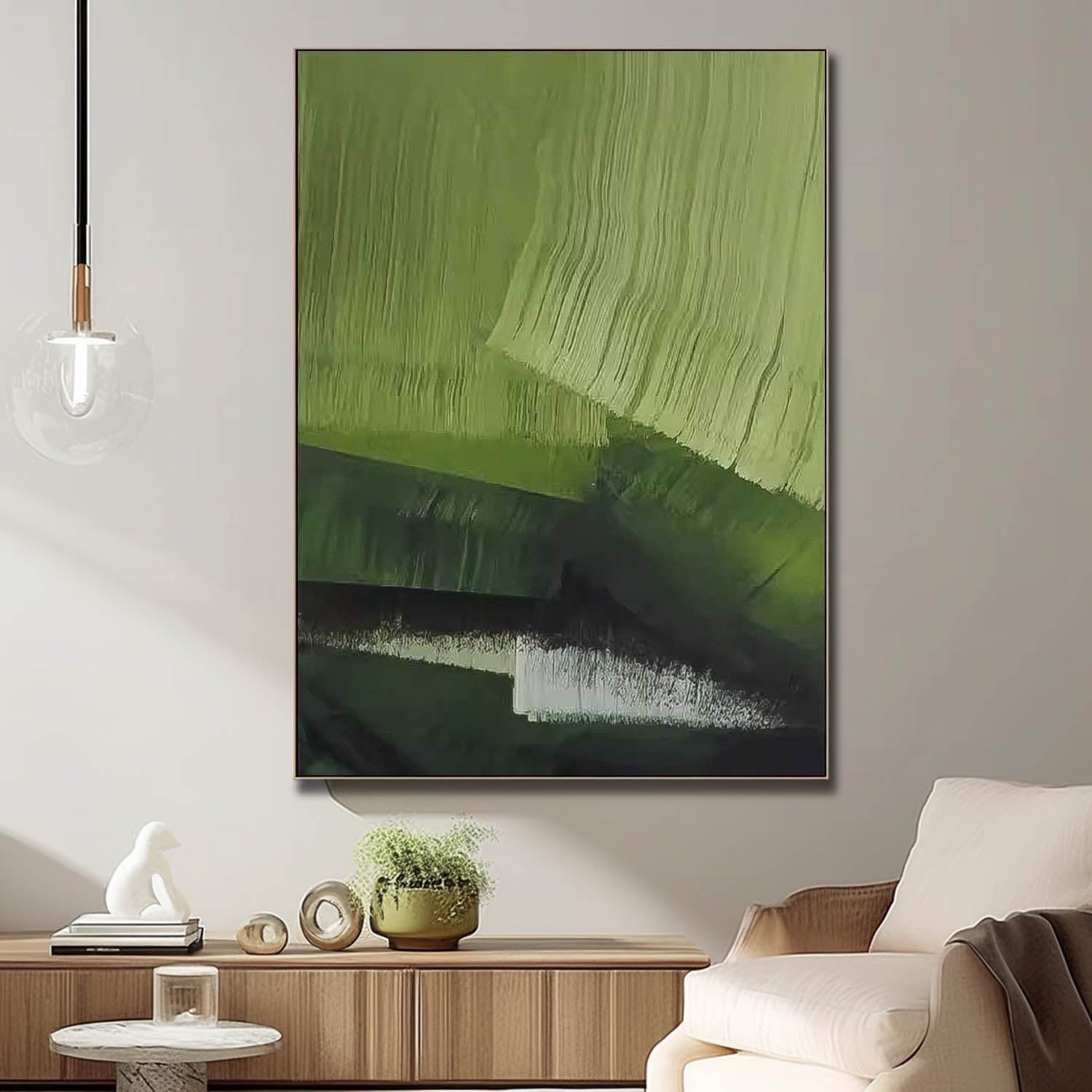 Wall Art Minimalist Surrealist Modern Scene