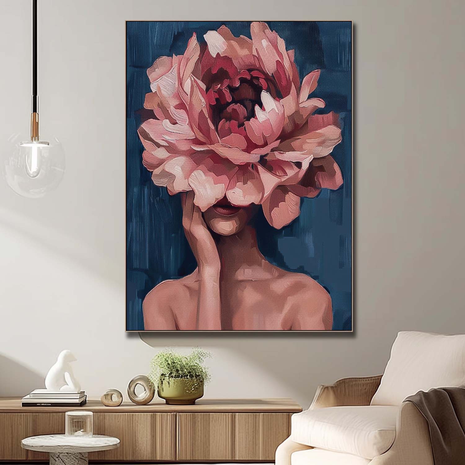 Wall Art People Modern Abstract Elegant