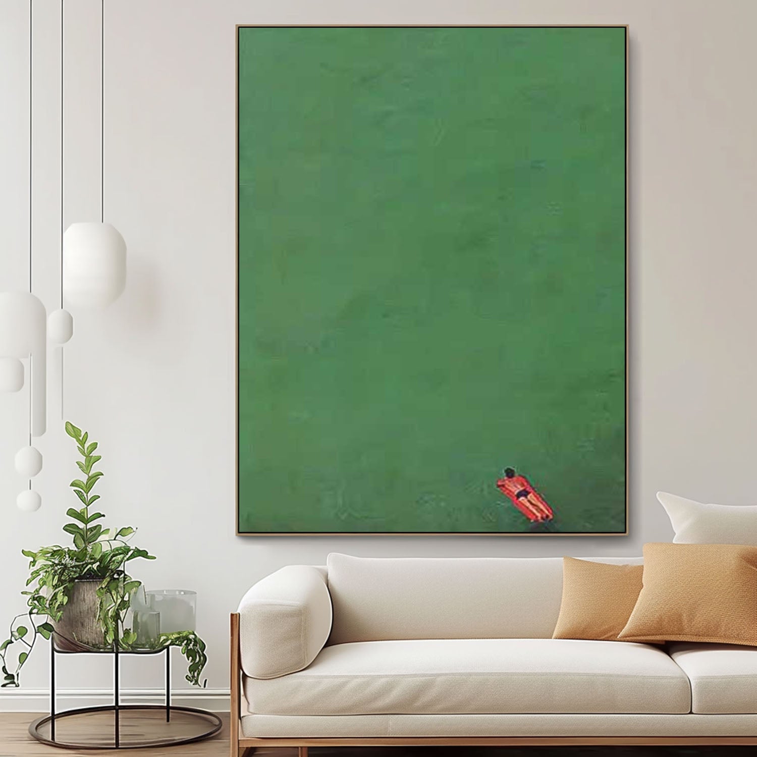 Wall Art Minimalist Painterly Solitary Design Pop