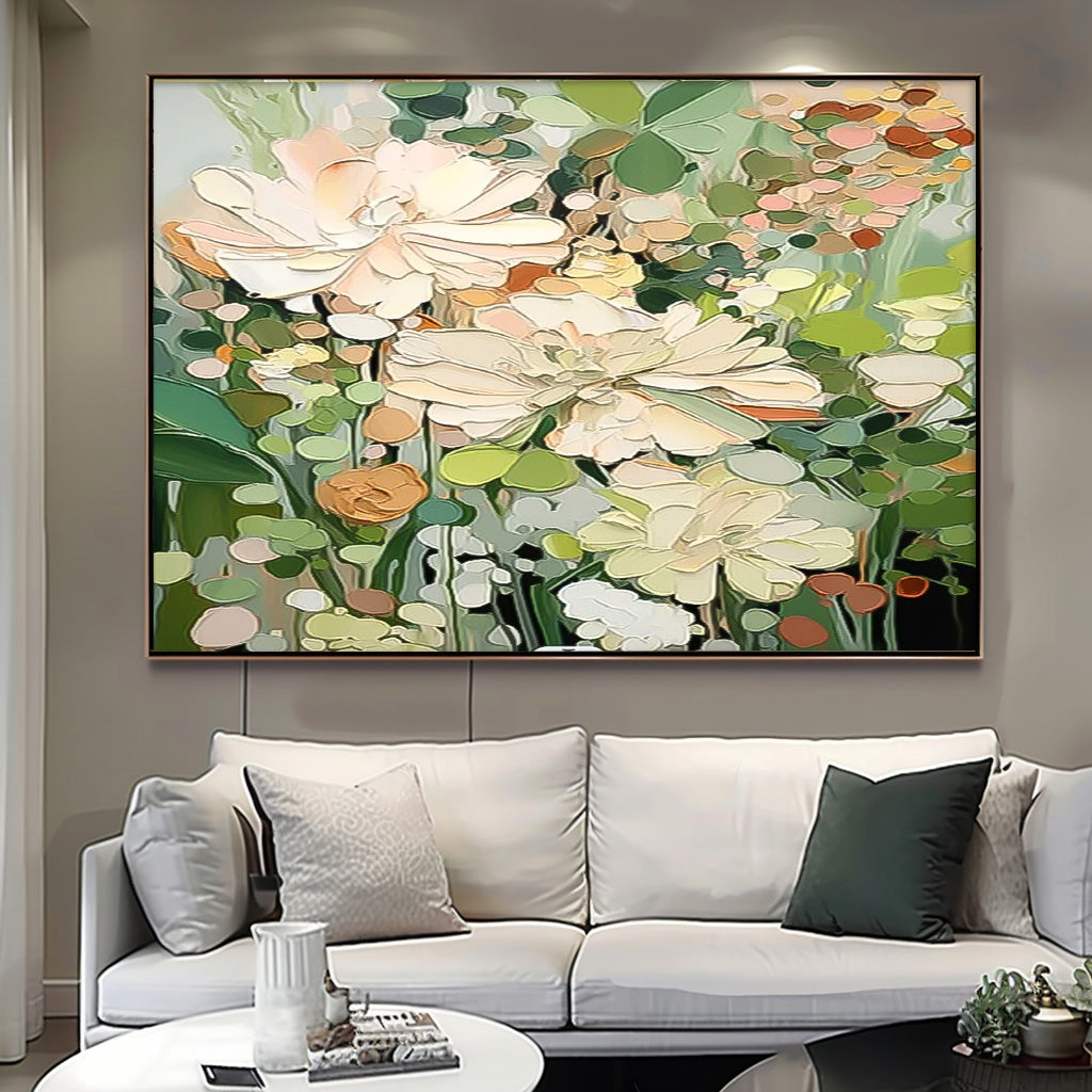 Wall Art Bouquet Design Minimalist Fresh