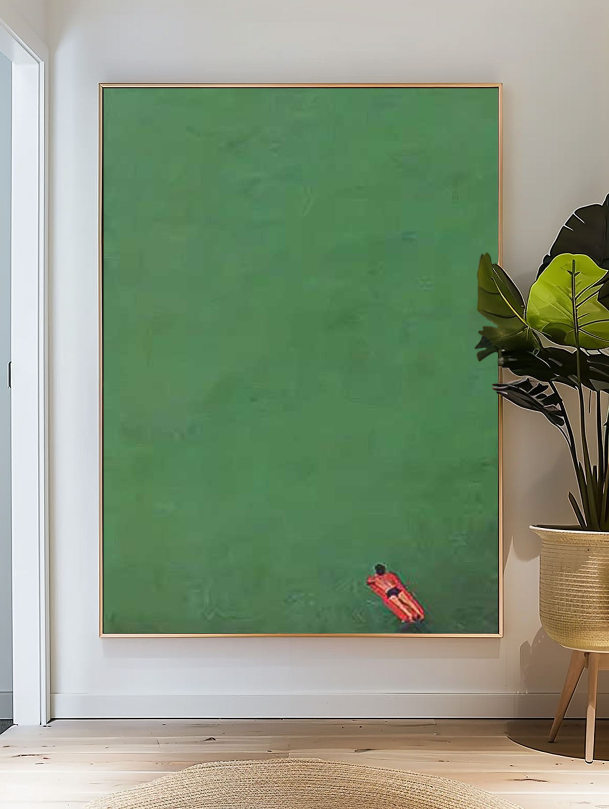 Wall Art Minimalist Painterly Solitary Design Pop