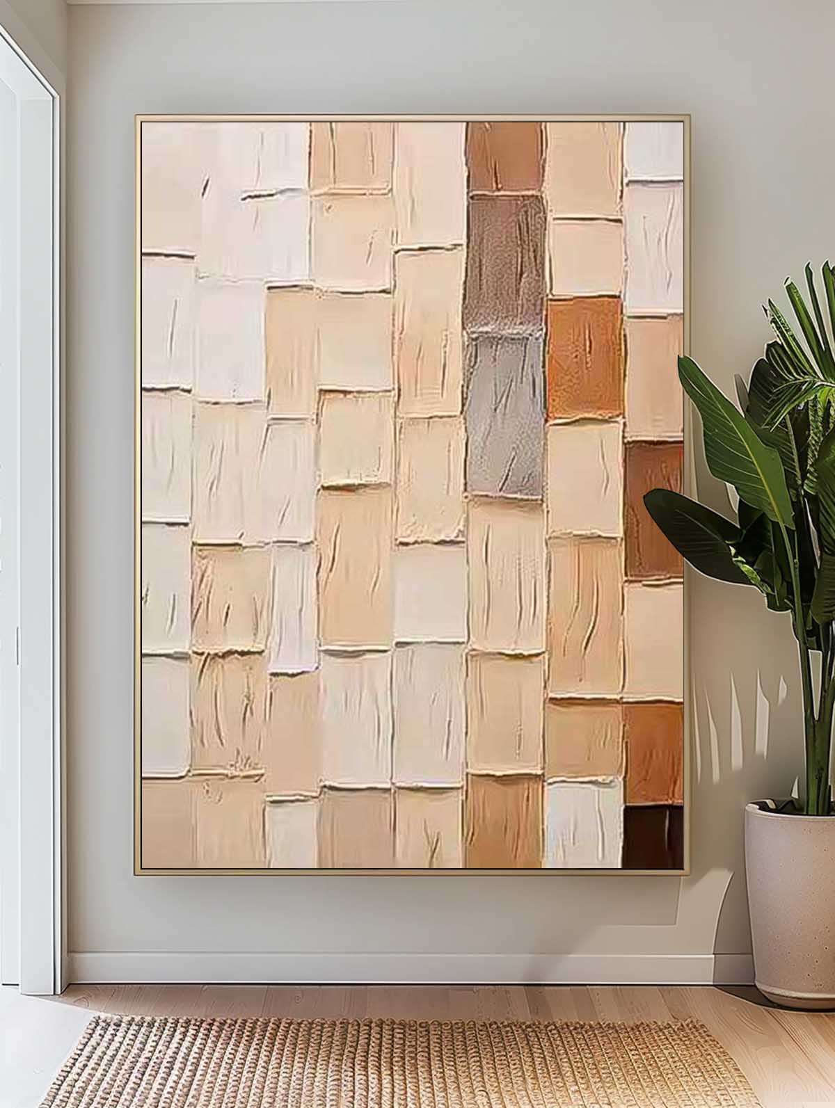 Wall Art Symmetrical Geometric Modern Abstract