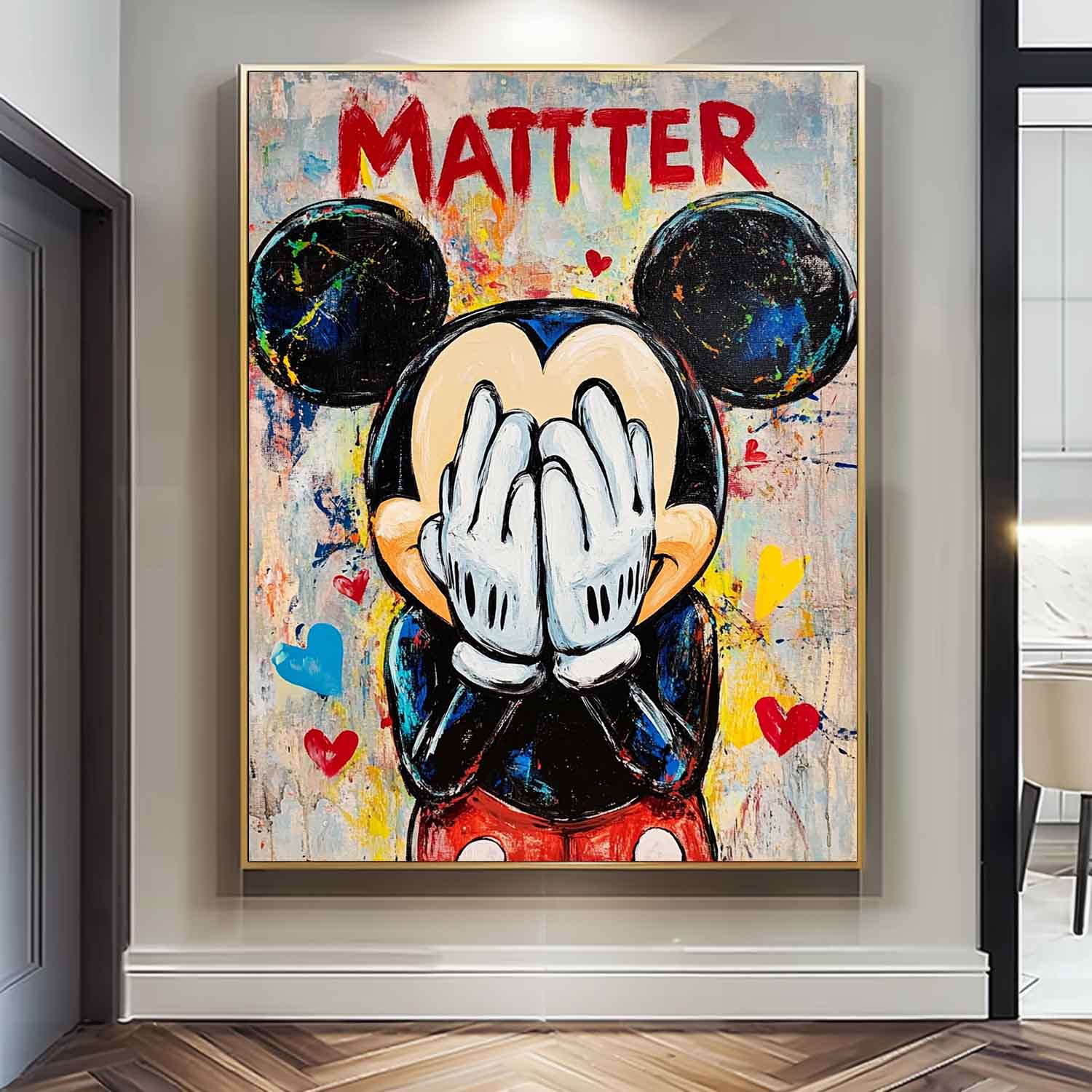 Mickey Mouse Graffiti Art PE190 - Neutralighting