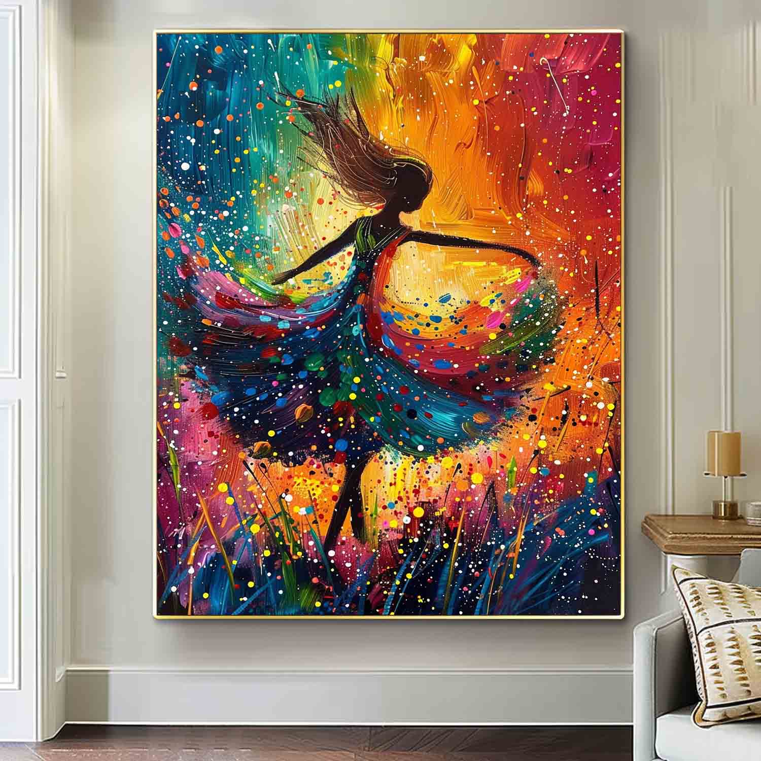 Wall Art People Cheerful Lively Elegant