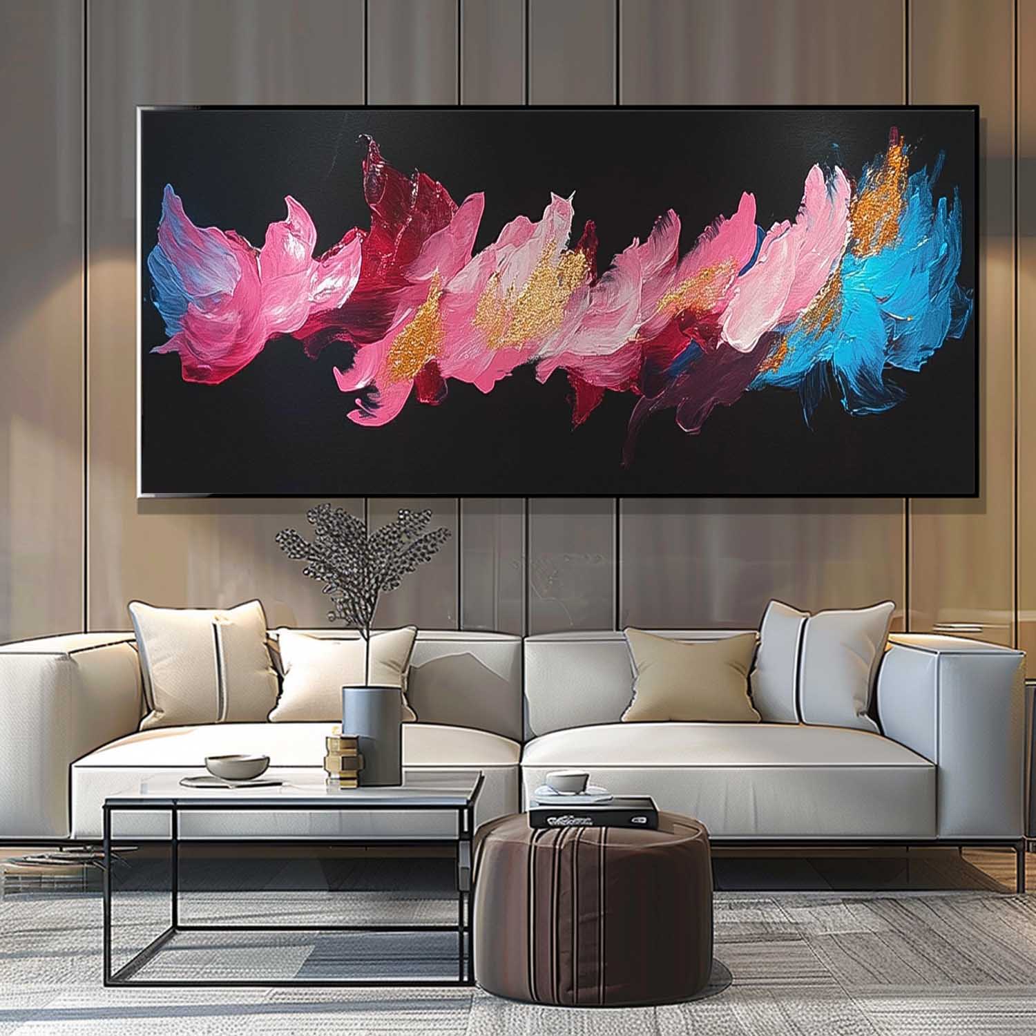 Wall Art Impasto Abstract Painterly Dreamy