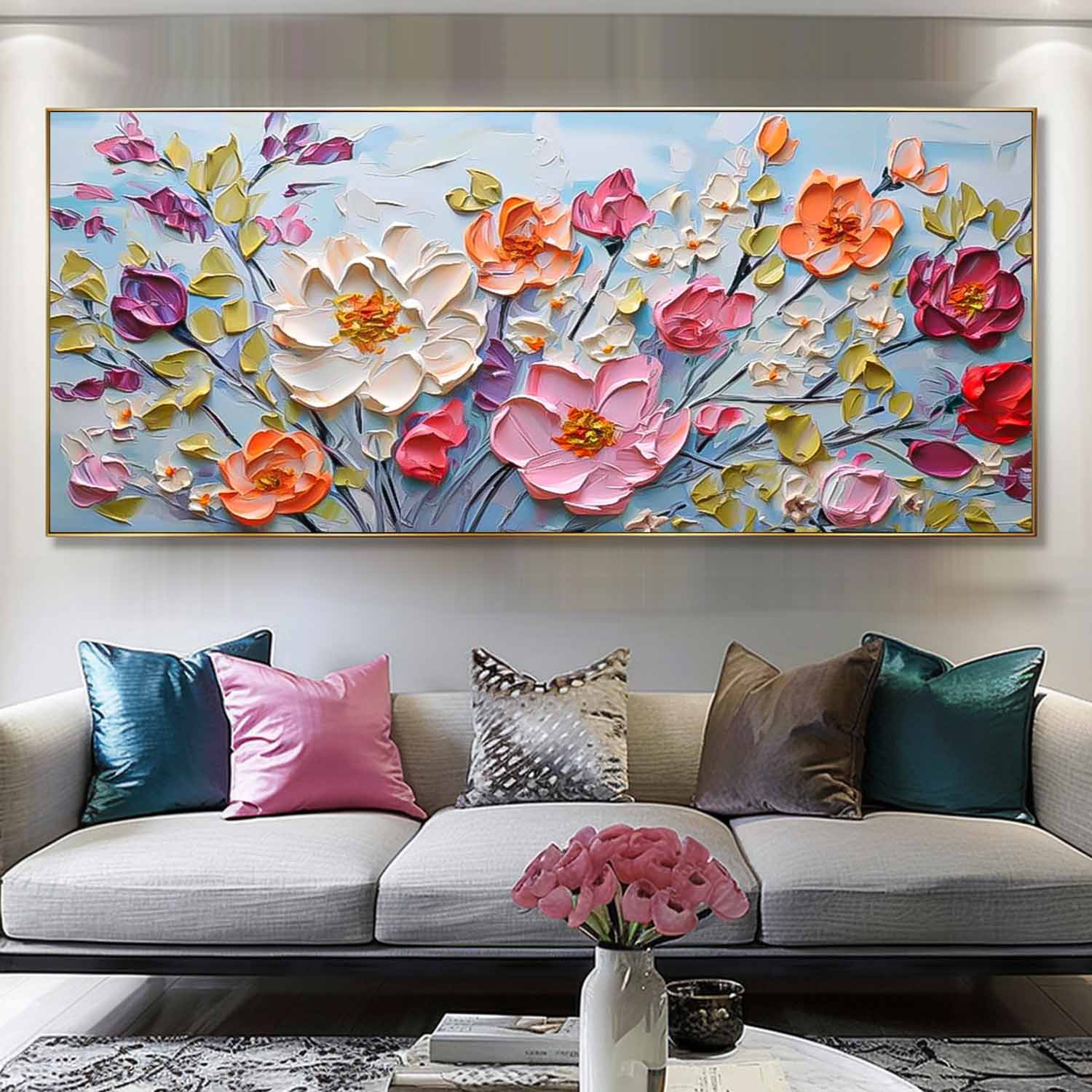 Flower Canvas Art #FL076