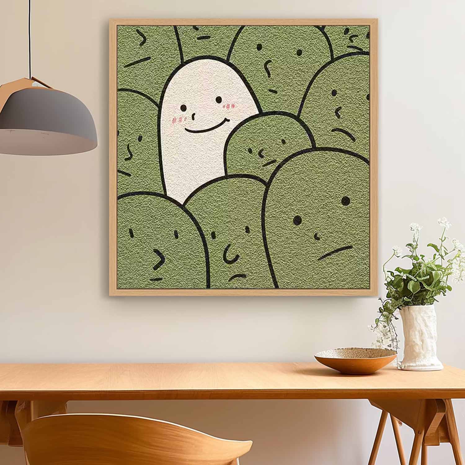 Wall Art Minimalist Playful Edgy Modern