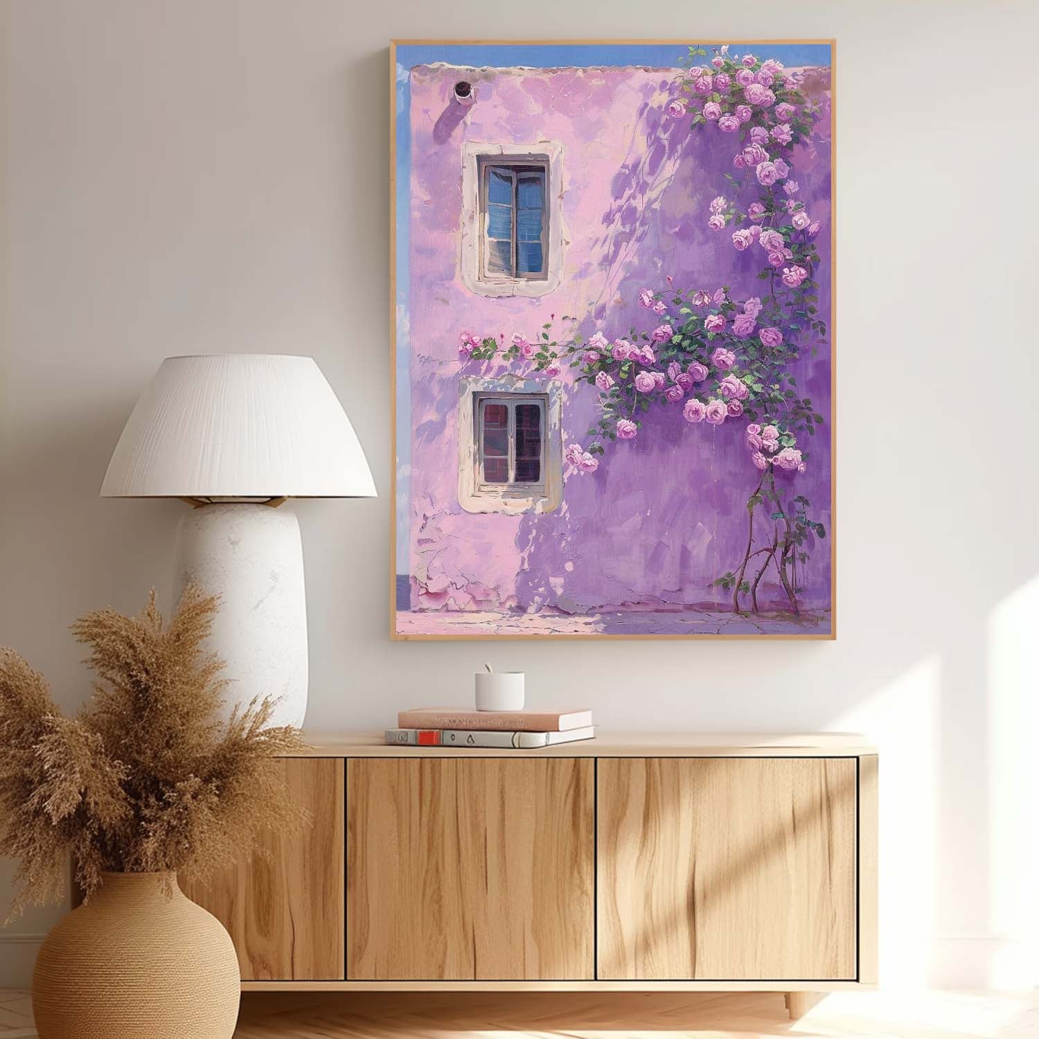 Wall Art Flower Warm Rustic Romantic Artistic