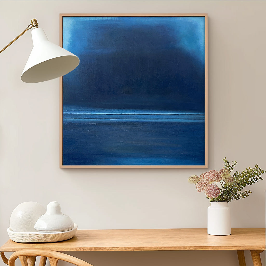 Wall Art Gradient Minimalist Abstract Seascape