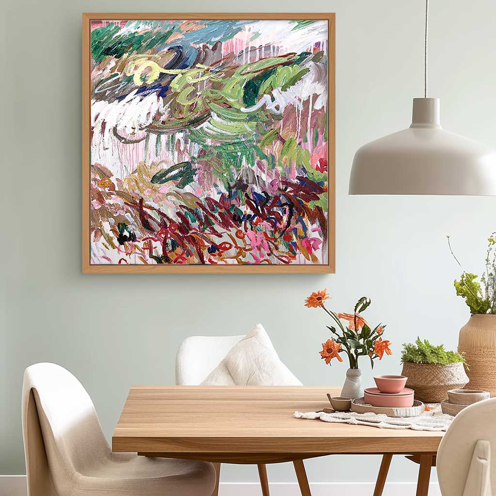 Wall Art Abstract Expressionist Botanical Modern