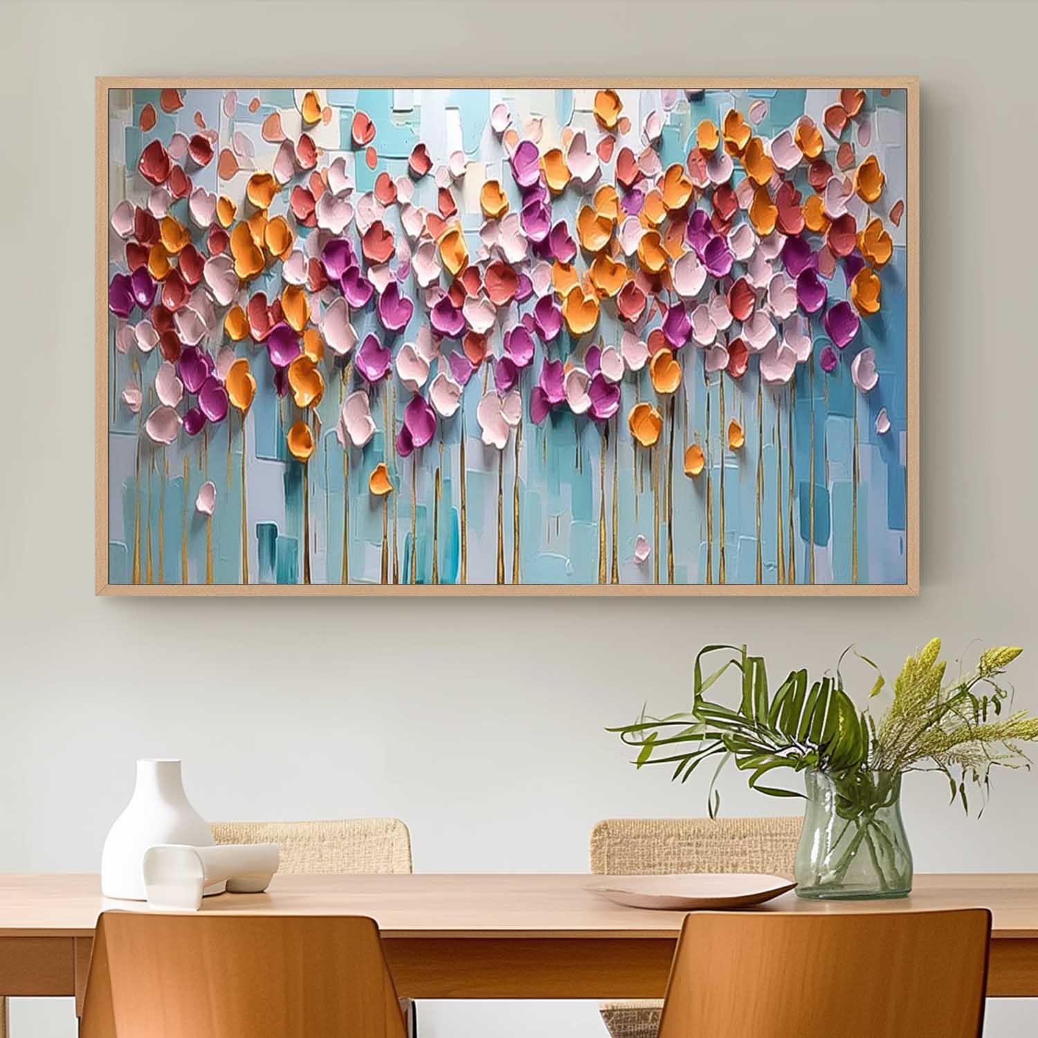 Wall Art Contemporary Flower Impressionist Pop