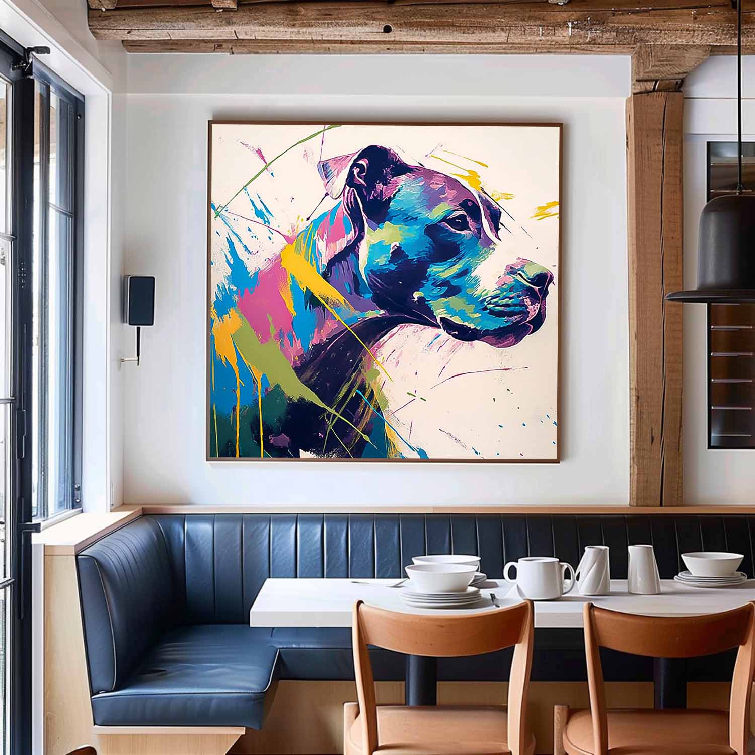 Wall Art Animal Contemporary Abstract Expressionist