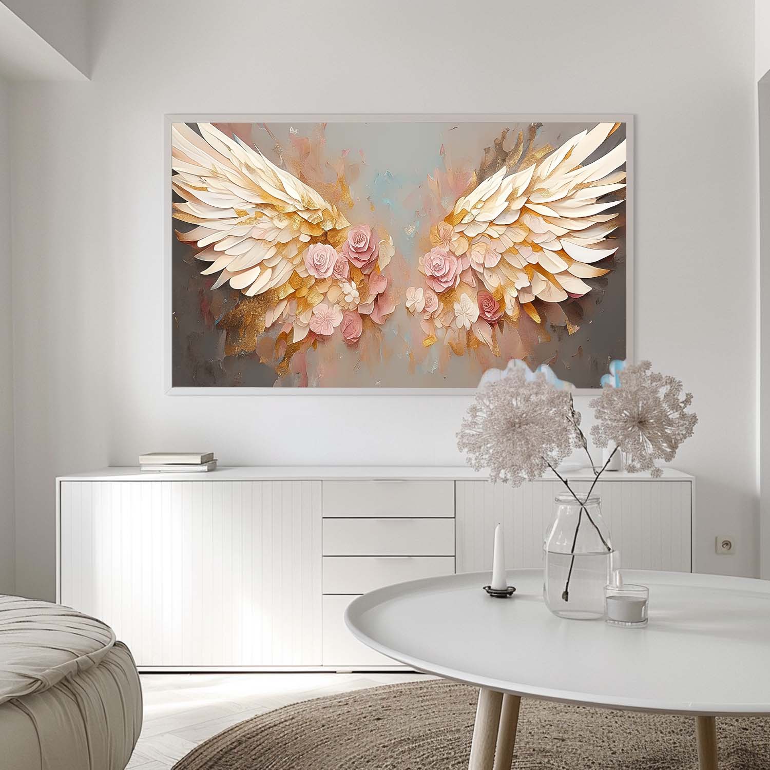 Wall Art Flower Ethereal Romantic Surrealist Fantasy