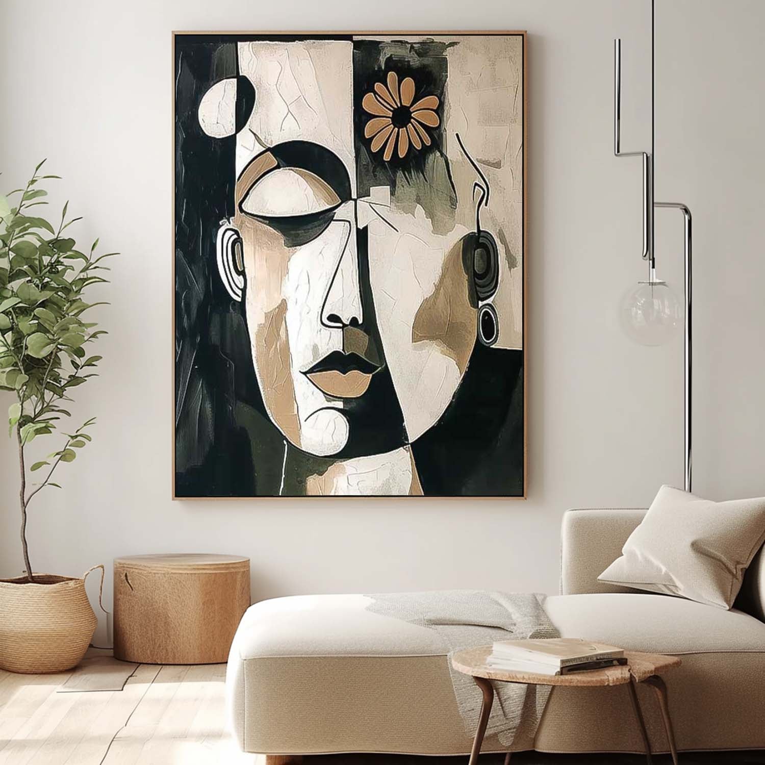 Wall Art Cubist People Modern Abstract