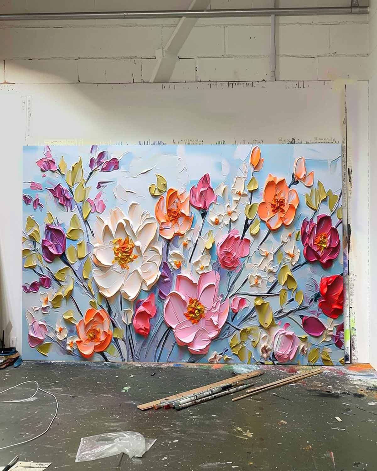 Flower Canvas Art #FL076