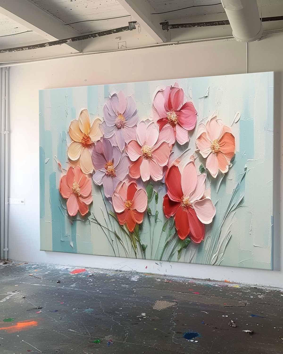 Wall Art Flower Impressionist Serene Calm Botanical